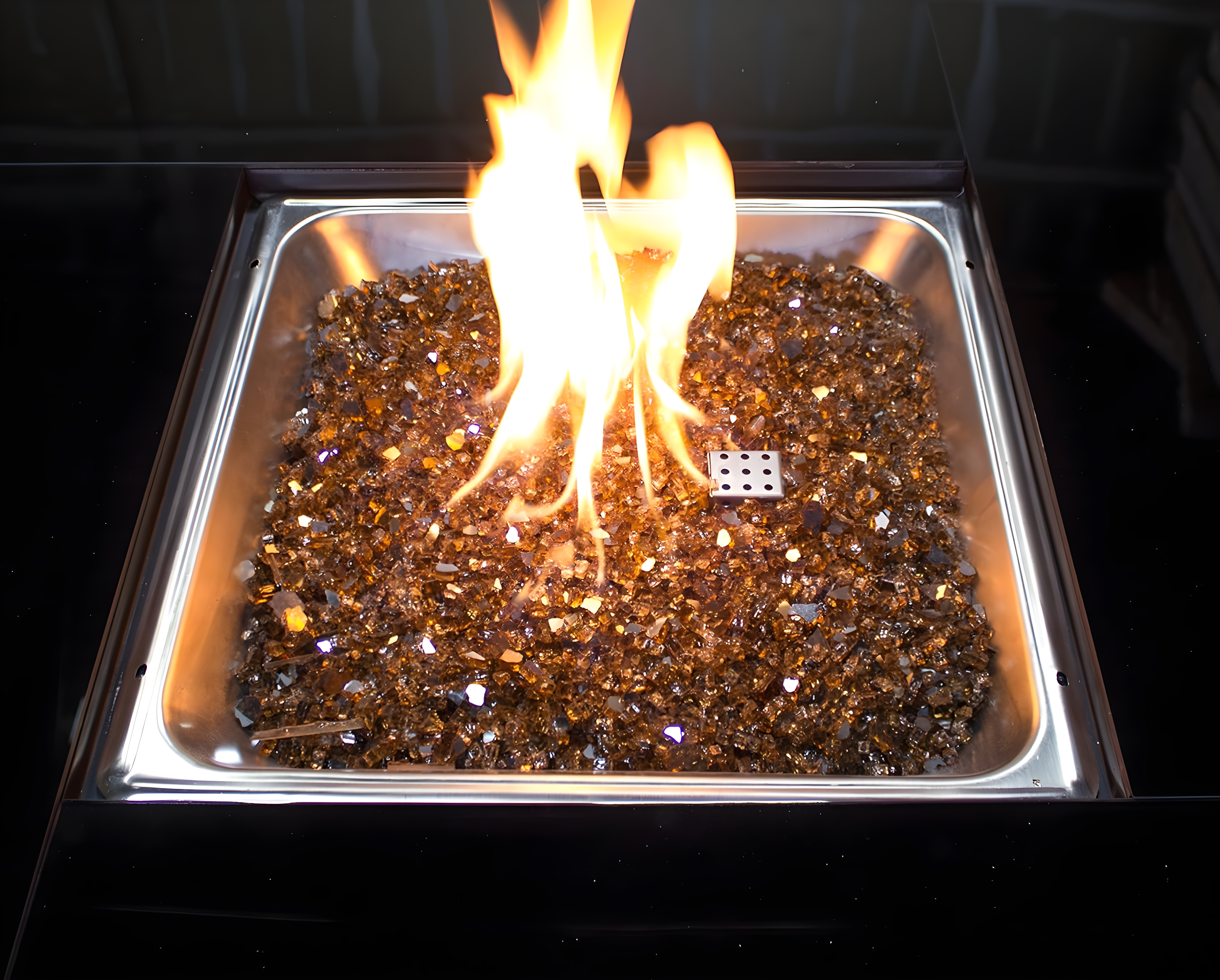 AZ Patio Heaters RFGLASS-COP Reflective Fire Pit Glass, Copper