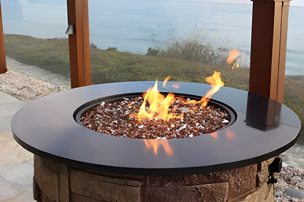 AZ Patio Heaters RFGLASS-COP Reflective Fire Pit Glass, Copper