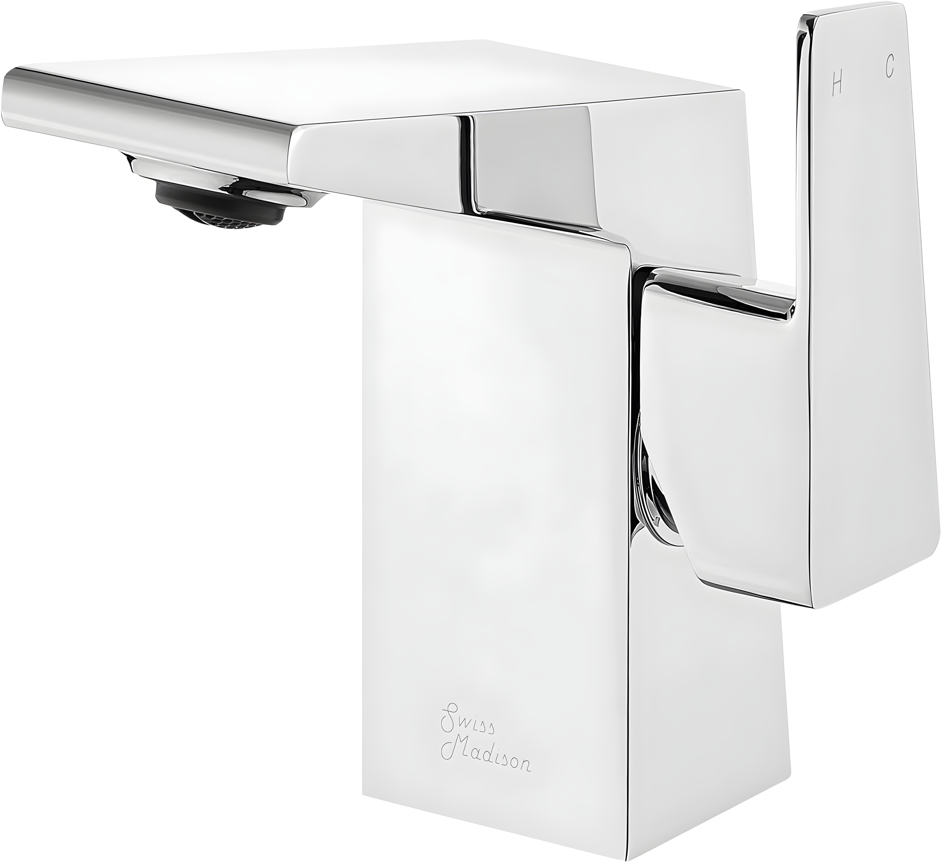 Carre Single Hole, Single-Handle, Bathroom Faucet