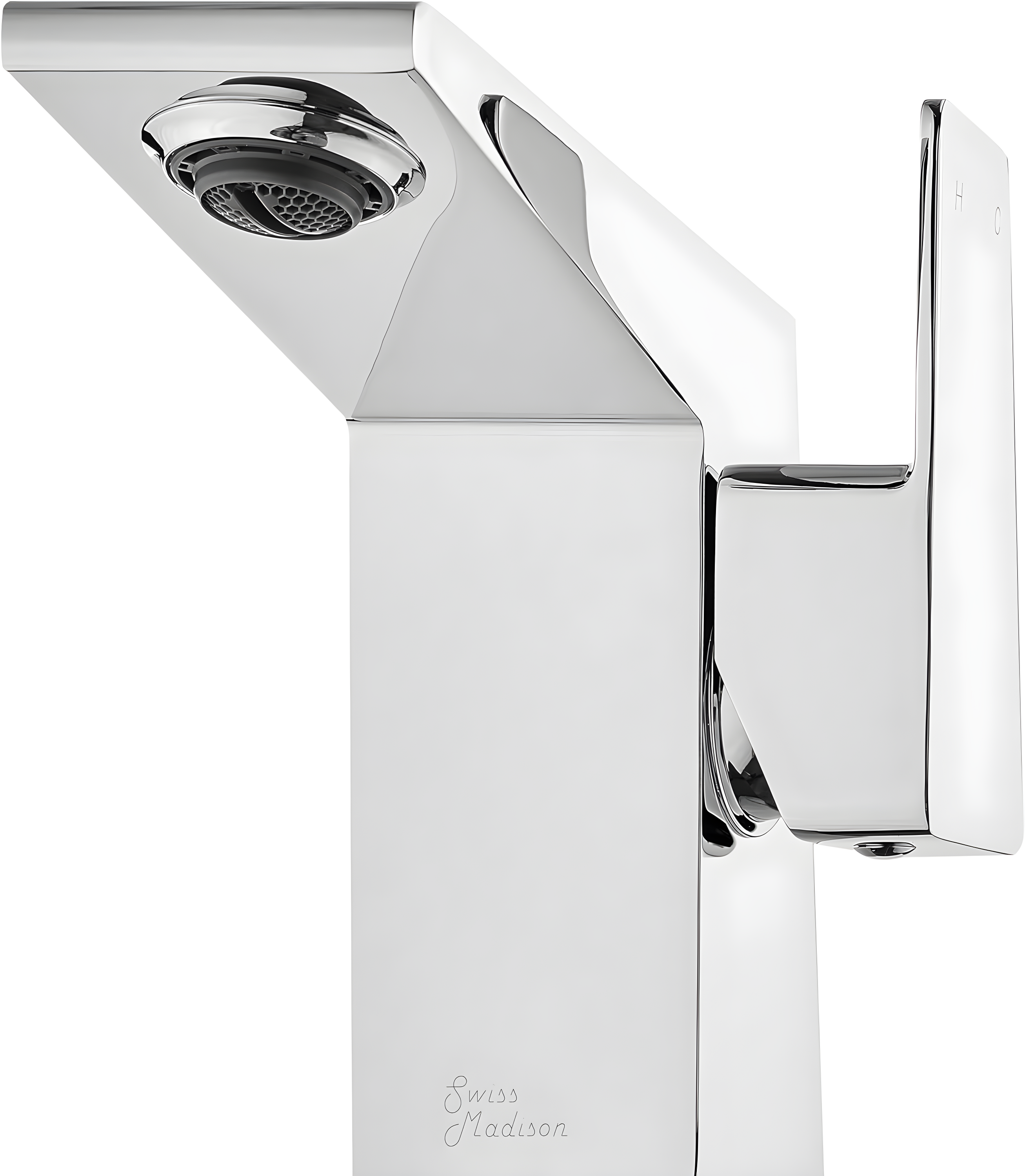 Carre Single Hole, Single-Handle, Bathroom Faucet
