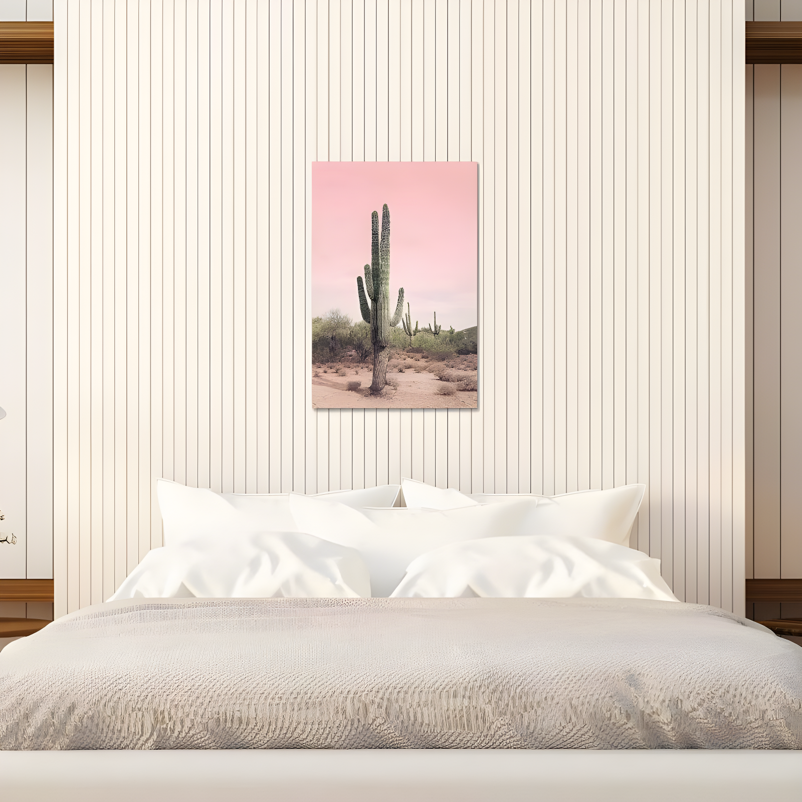 Desert Cactus Blush by Sisi and Seb - Graphic Art Print