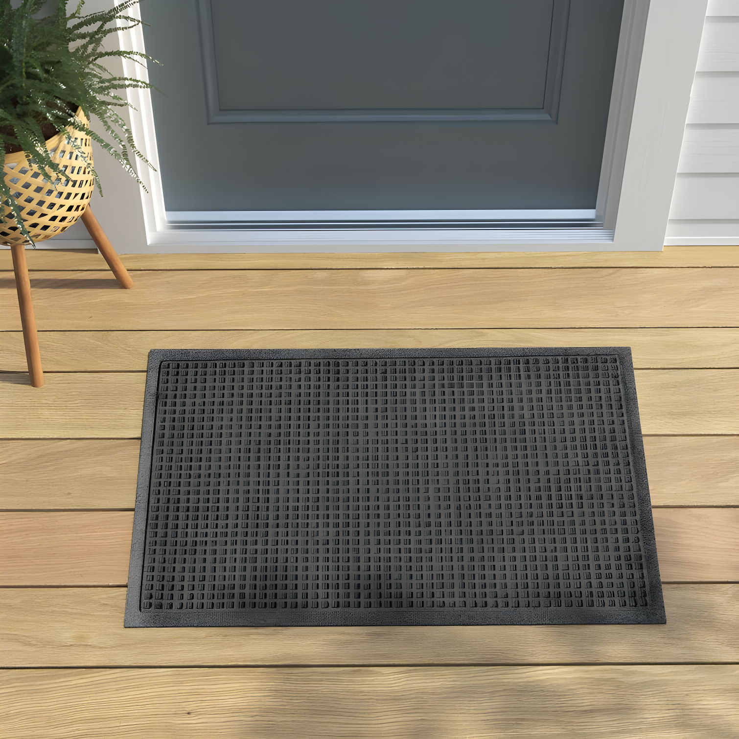 WaterHog Squares Indoor Outdoor Door Mat