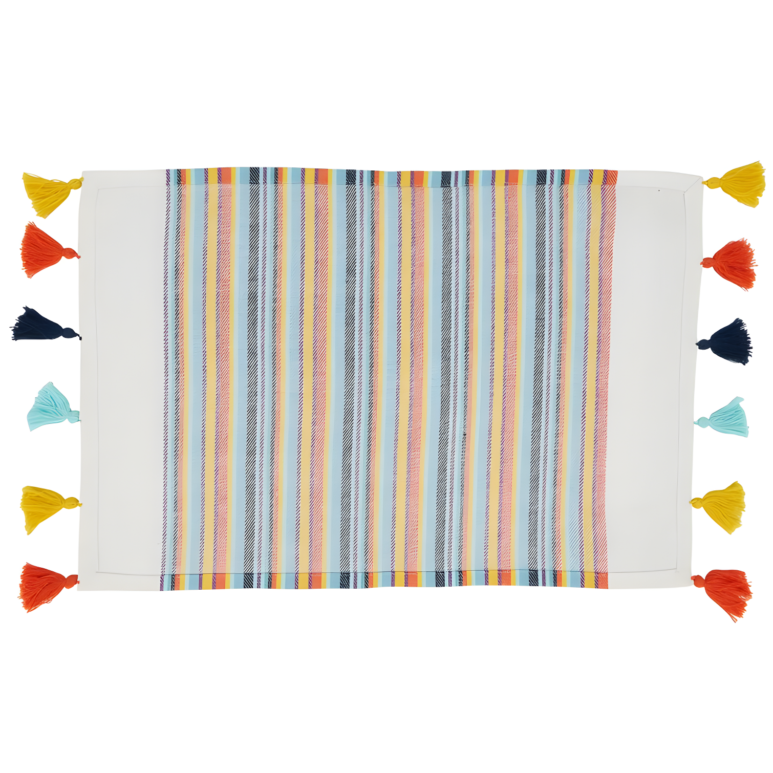Saro Valentina Color Splash Placemat (Set of 4)