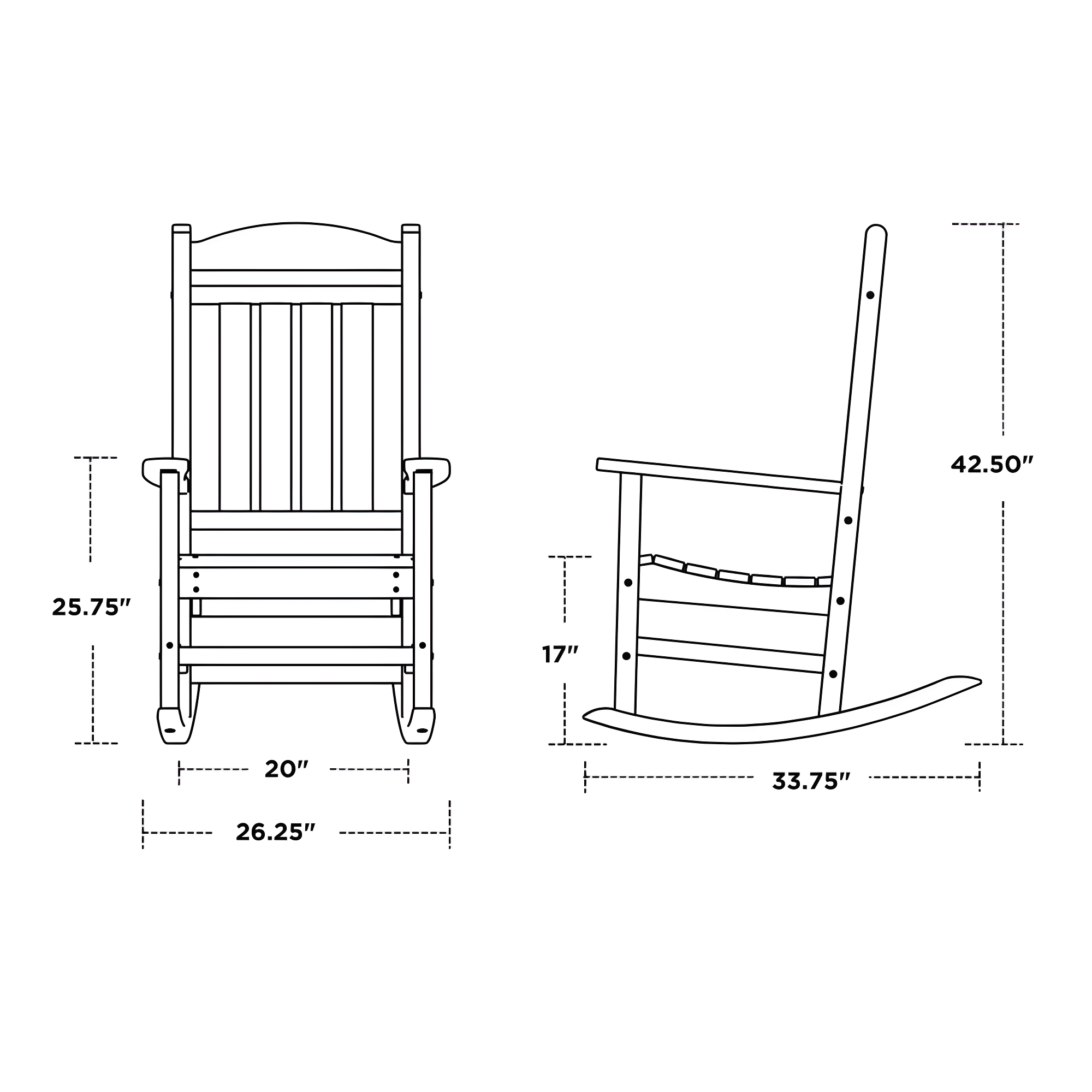 Presidential Rocking Chair