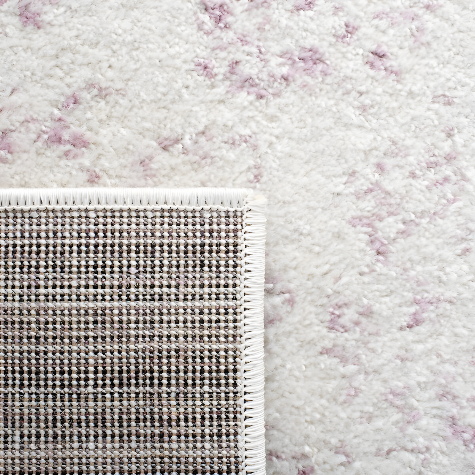 Adirondack ADR109 Machine Made Indoor Area Rug - Ivory/Lavander - 5'-1"x7'-6" - Safavieh
