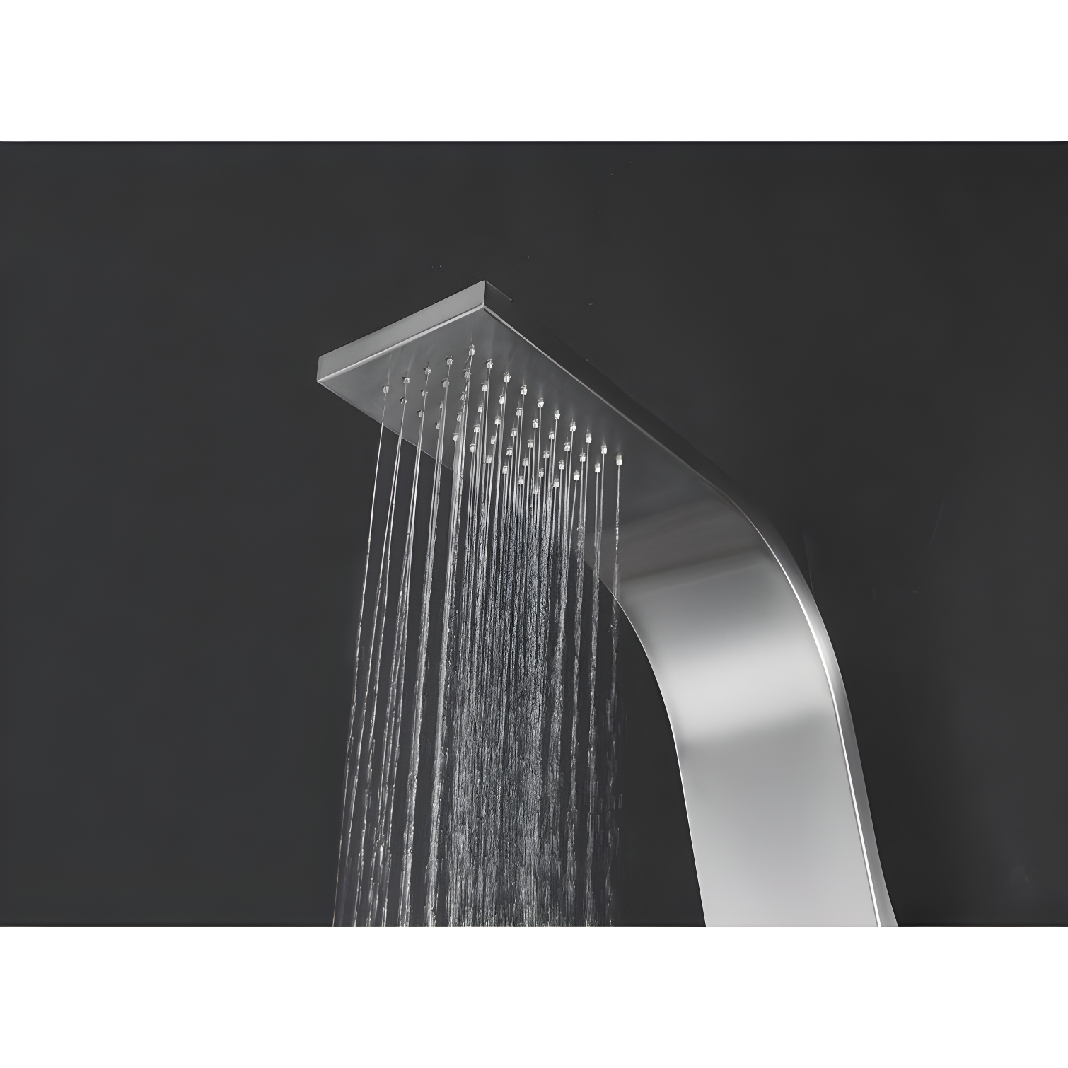 ANZZI Aura 39.37'' Shower Panel with Fixed Shower Head SP-AZ078BS