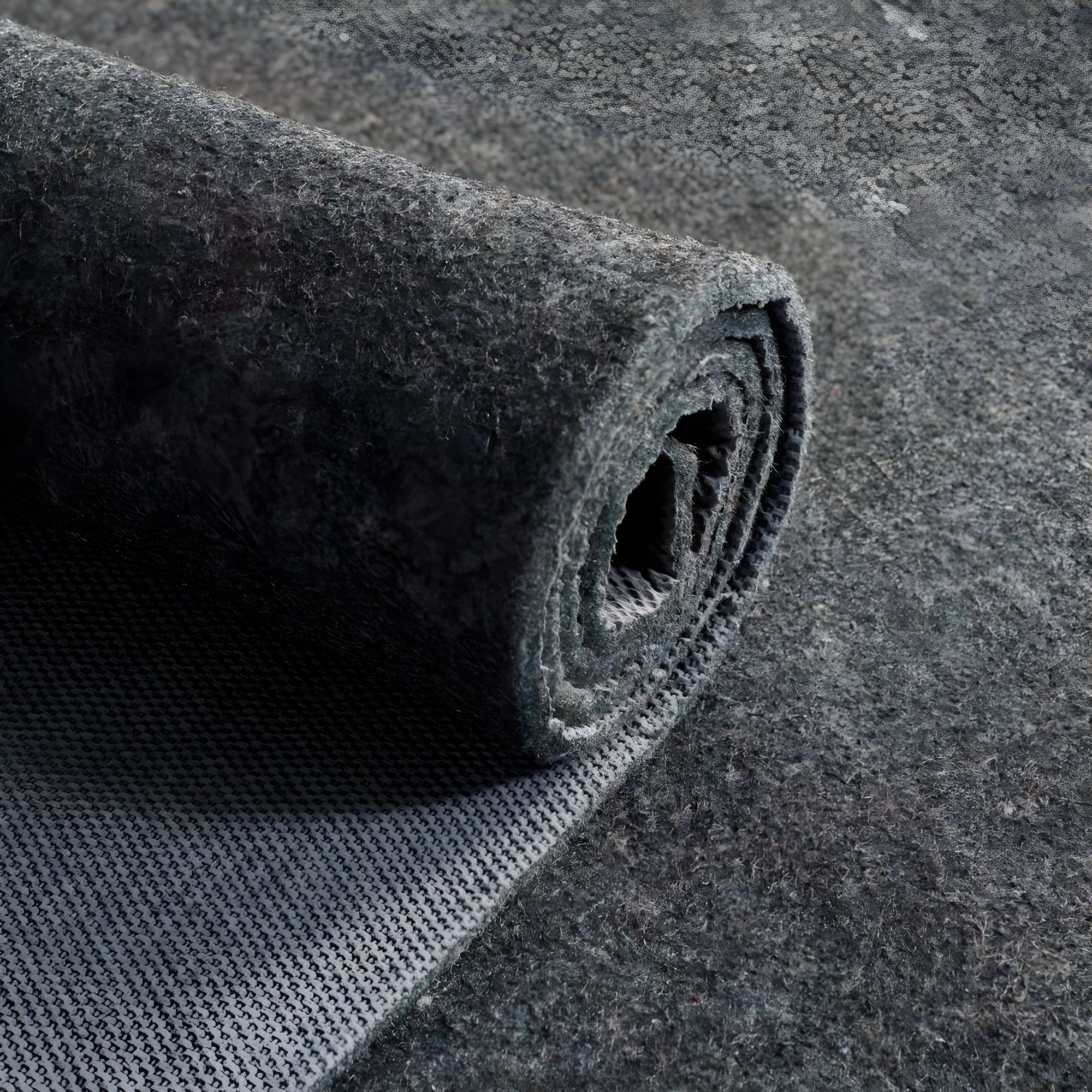 Dura Pad PAD130 Power Loomed Indoor Rug Pad - Grey - 4' x 6' - Safavieh