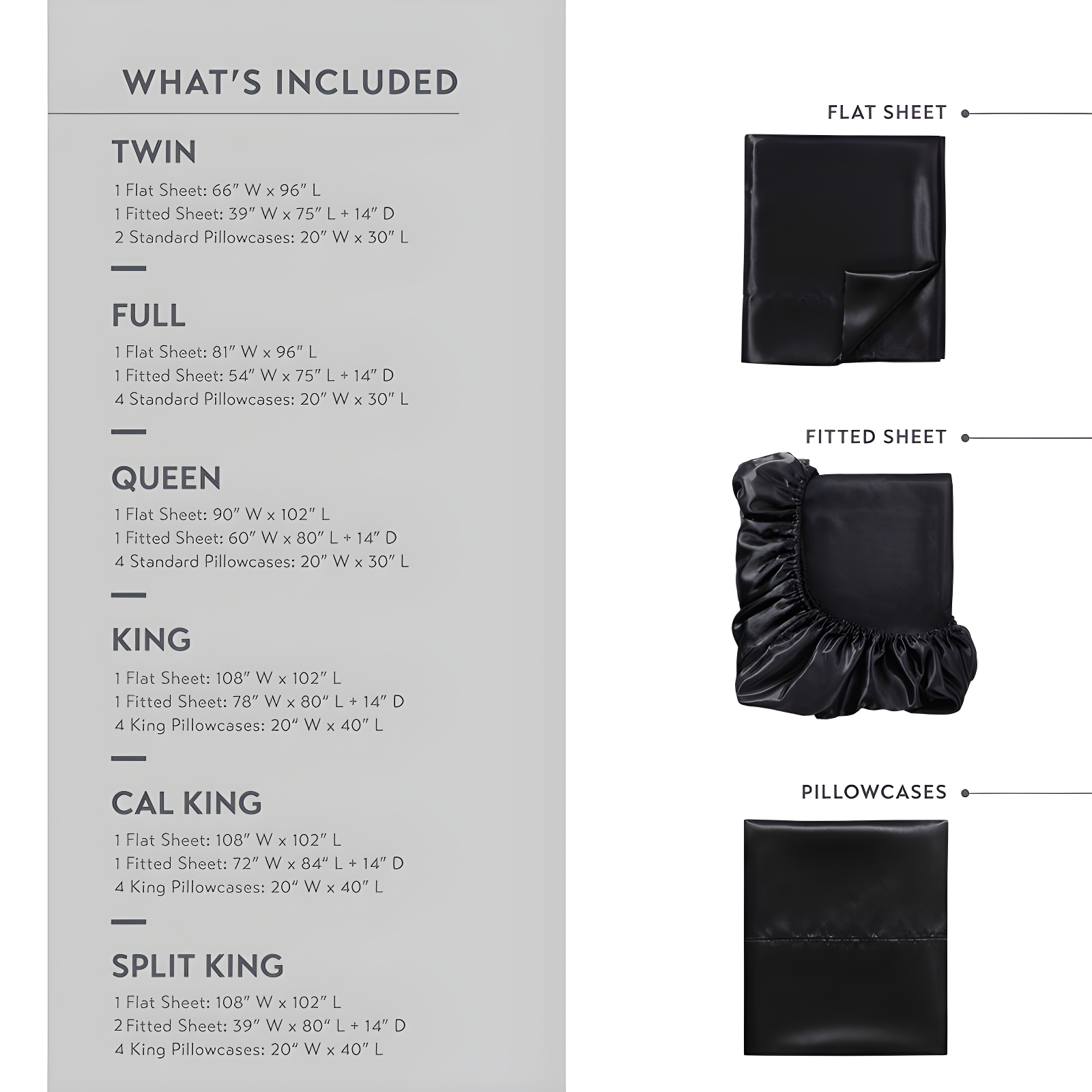 Satin Luxury Sheet Set