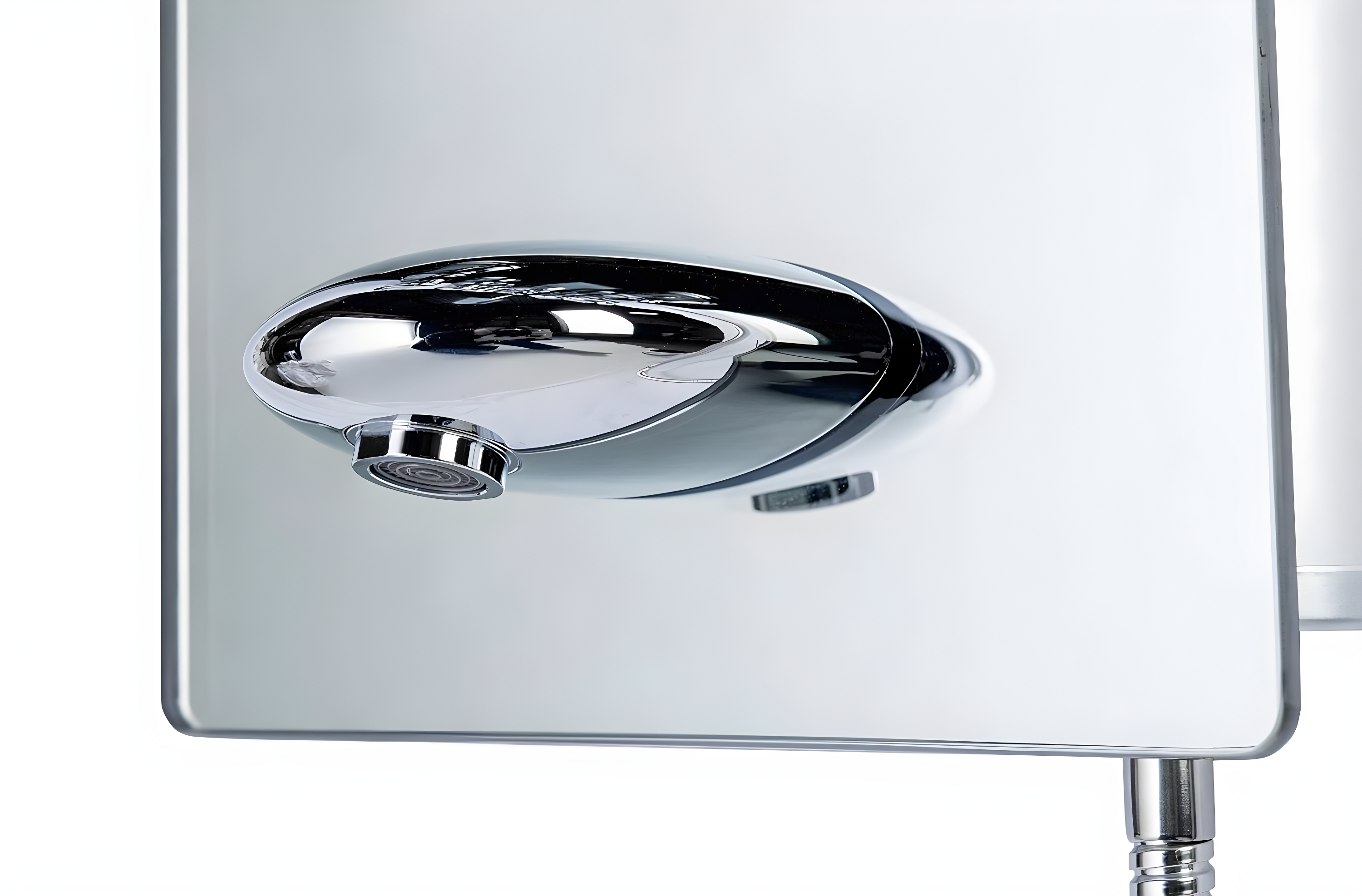 Blue Ocean SPA392M Blue Ocean 52 inch Aluminum Shower Panel With Shower Head