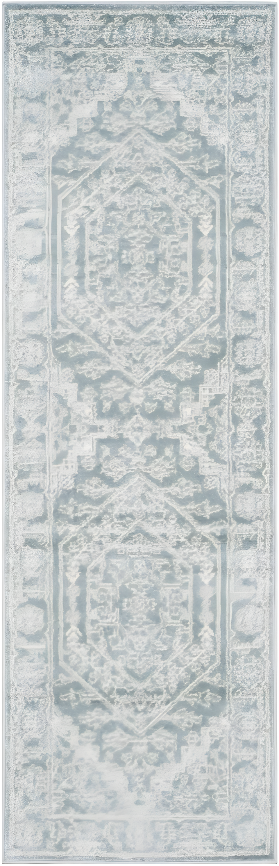 SAFAVIEH Adirondack Xavier Traditional Area Rug, Silver/Black, 12' x 18'