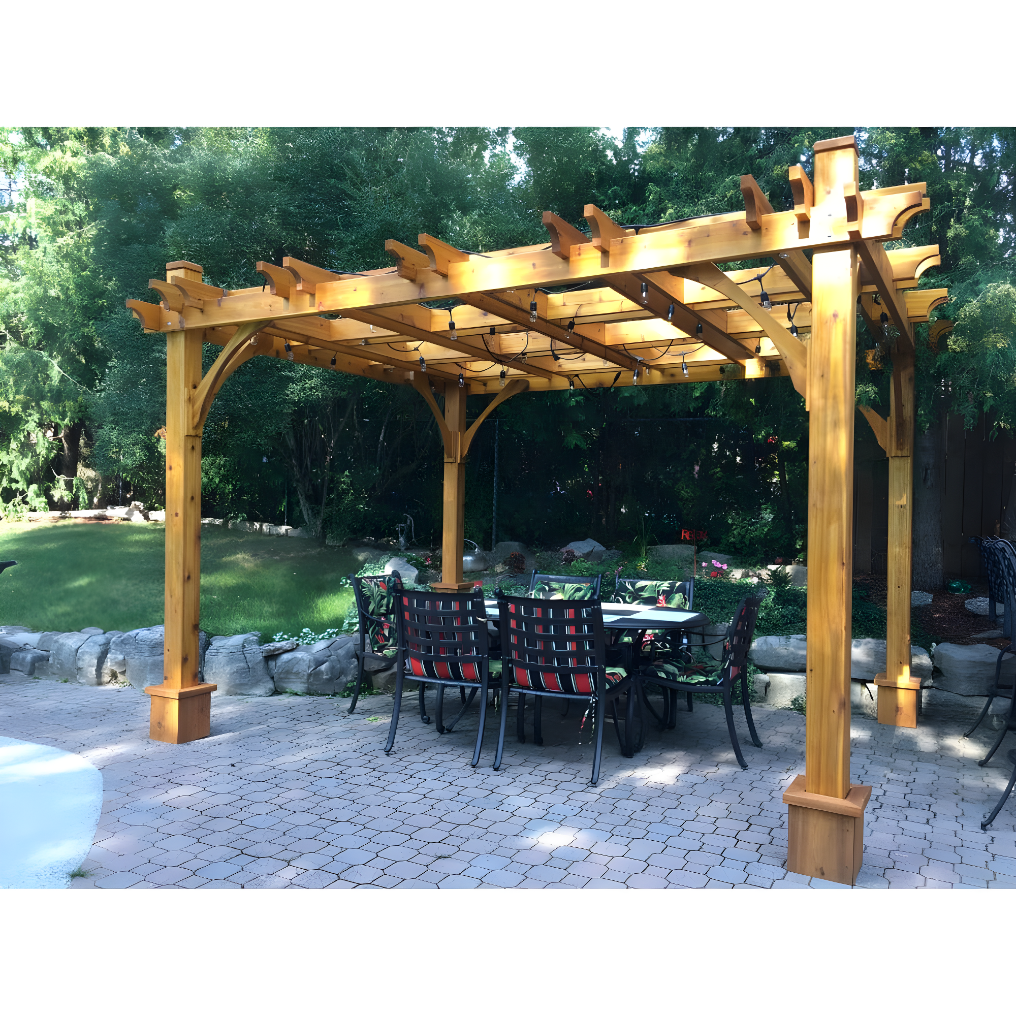 Outdoor Living Today Breeze Solid Wood Pergola