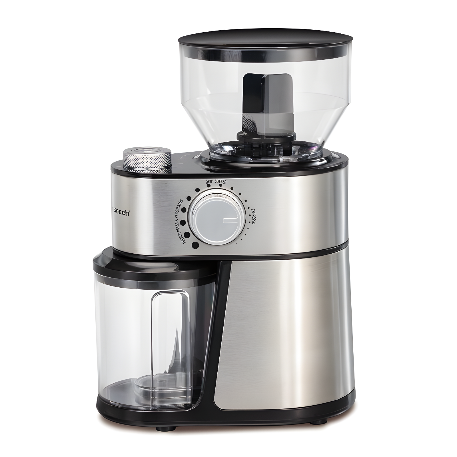Hamilton Beach® Burr Coffee Grinder Stainless Steel Housing