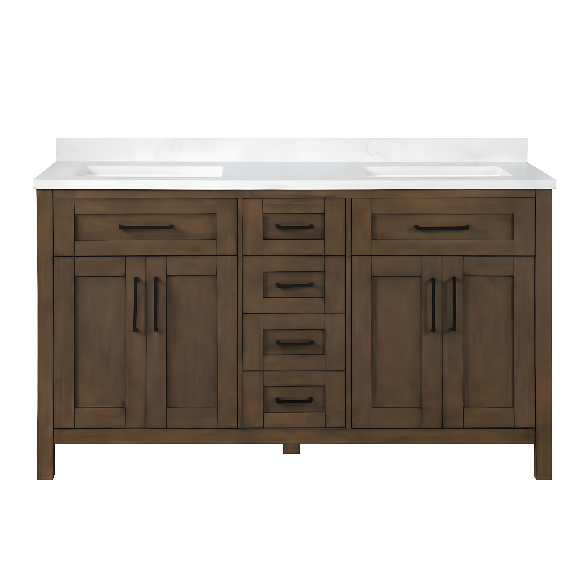 OVE Decors Tahoe 60" Double Bathroom Vanity