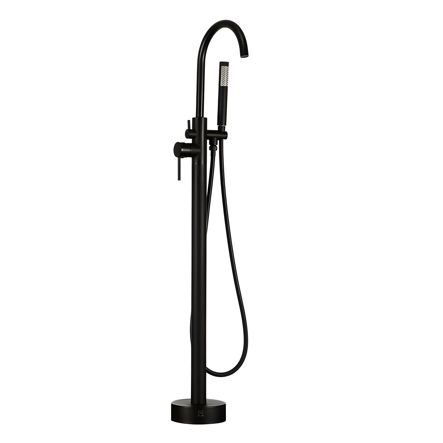 Double Handle Floor Mounted Freestanding Tub Filler