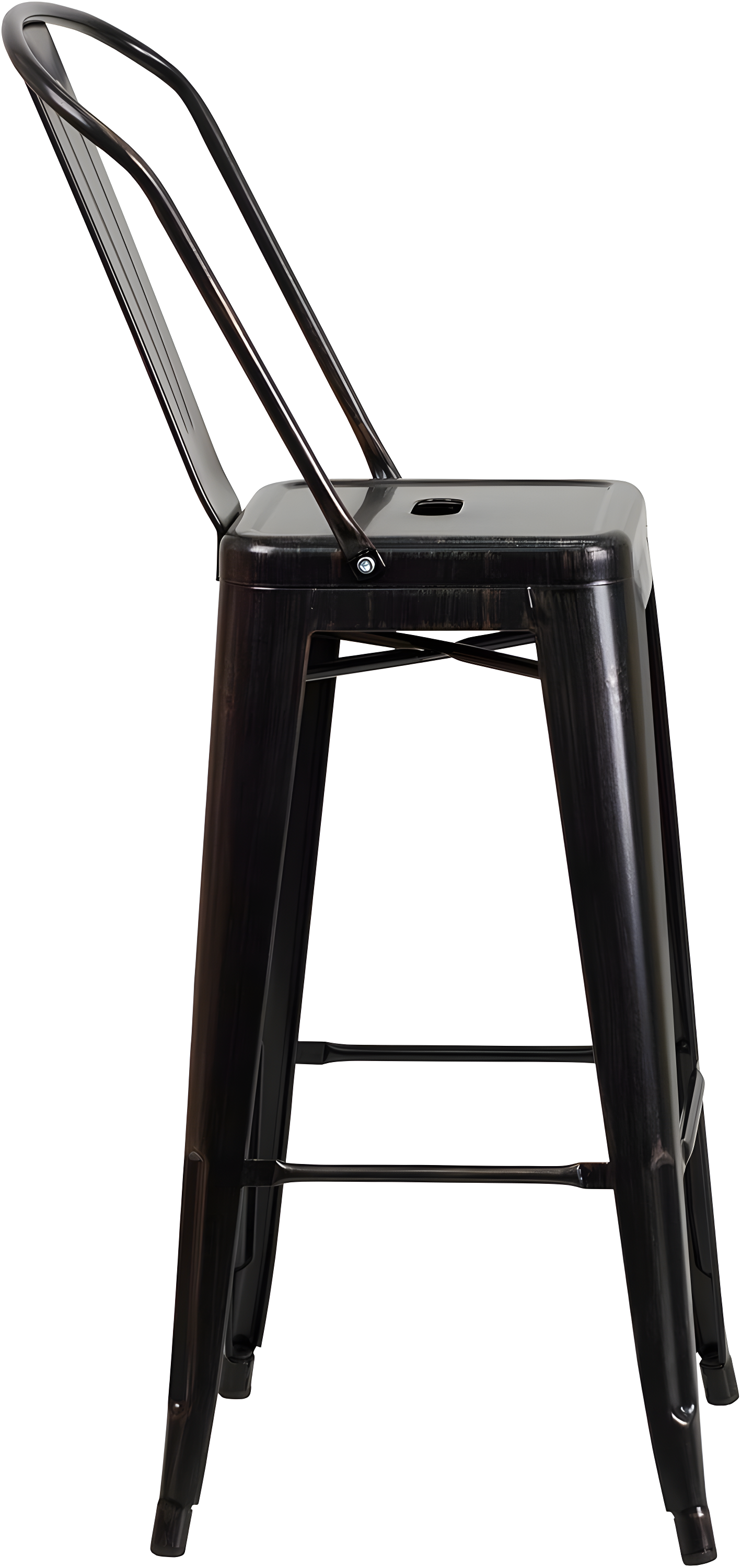 Flash Furniture Metal Outdoor Stool