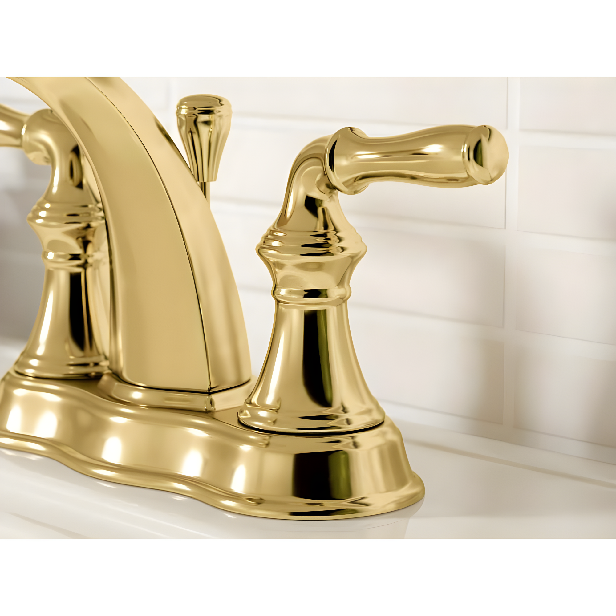 Kohler Devonshire Centerset Bathroom Sink Faucet, 1.2 gpm