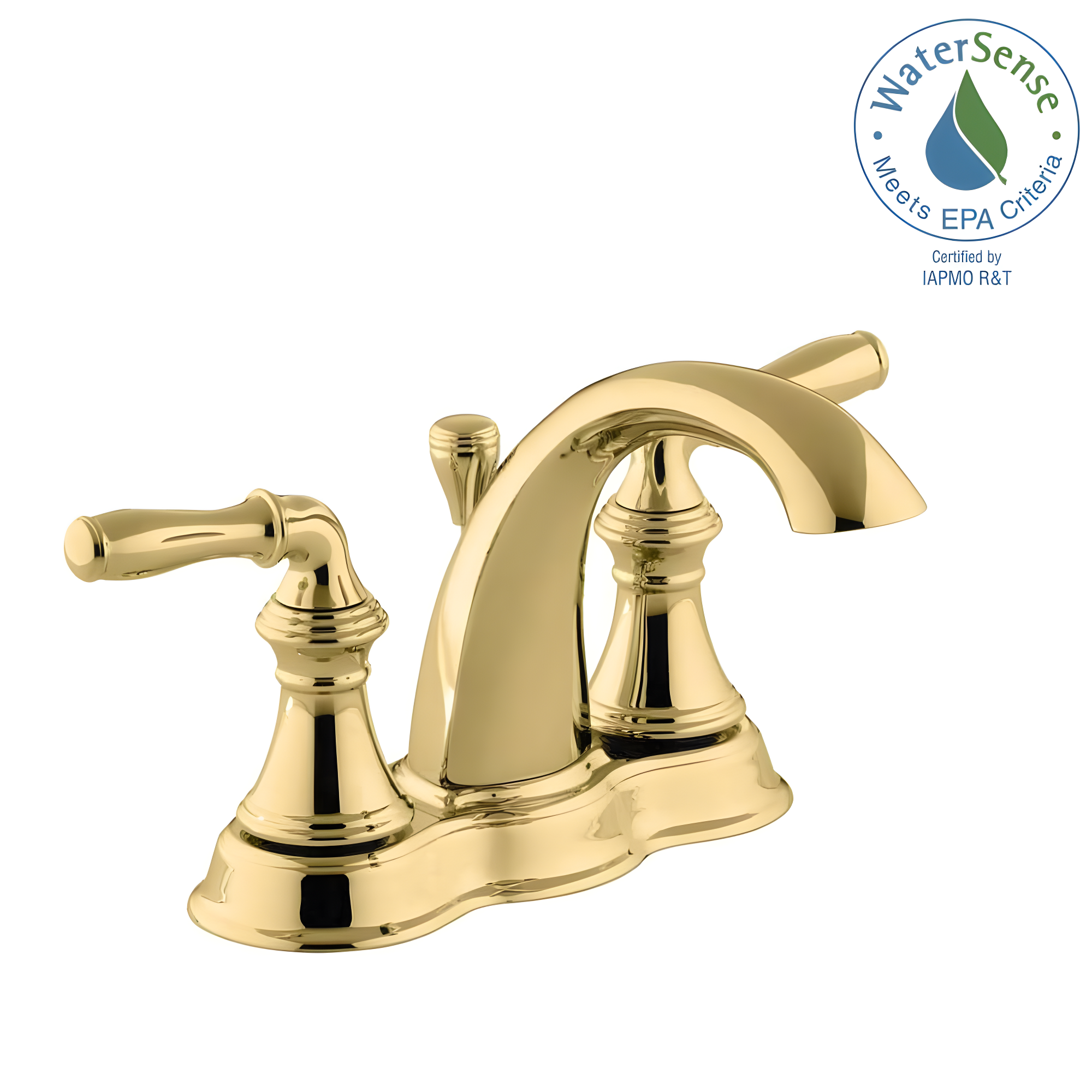 Kohler Devonshire Centerset Bathroom Sink Faucet, 1.2 gpm