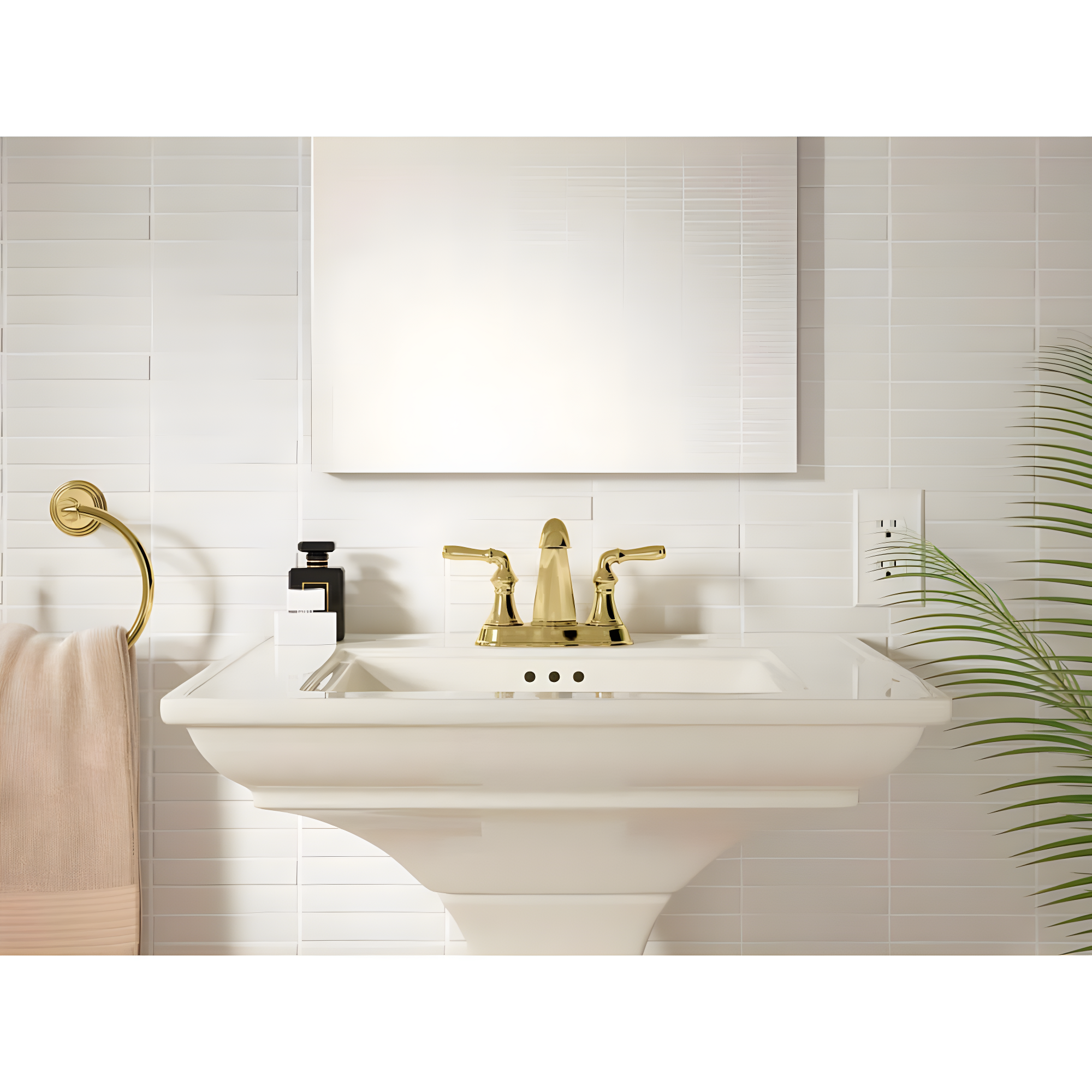 Kohler Devonshire Centerset Bathroom Sink Faucet, 1.2 gpm