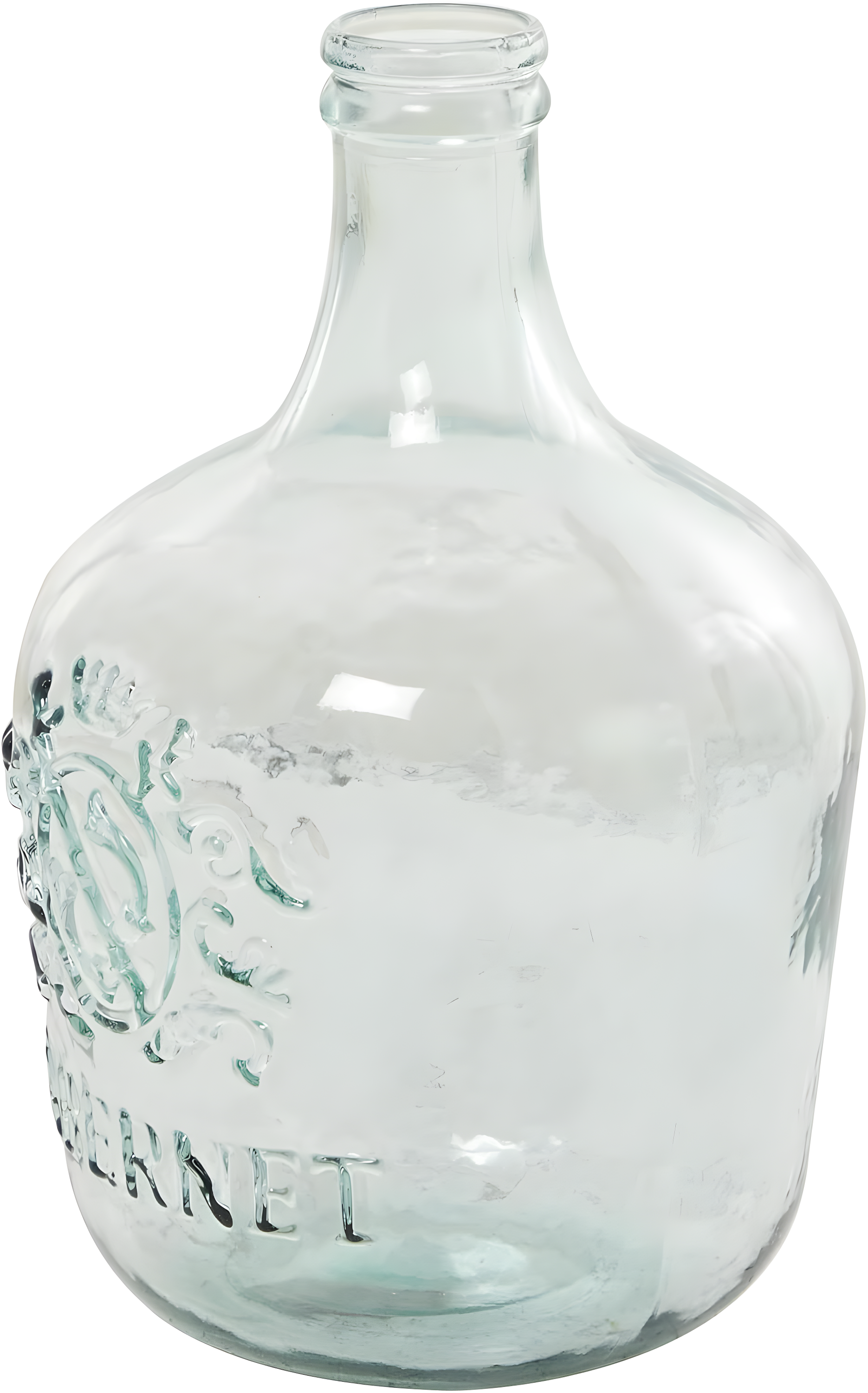 Contemporary Glass Jug Vase (17") - Olivia & May