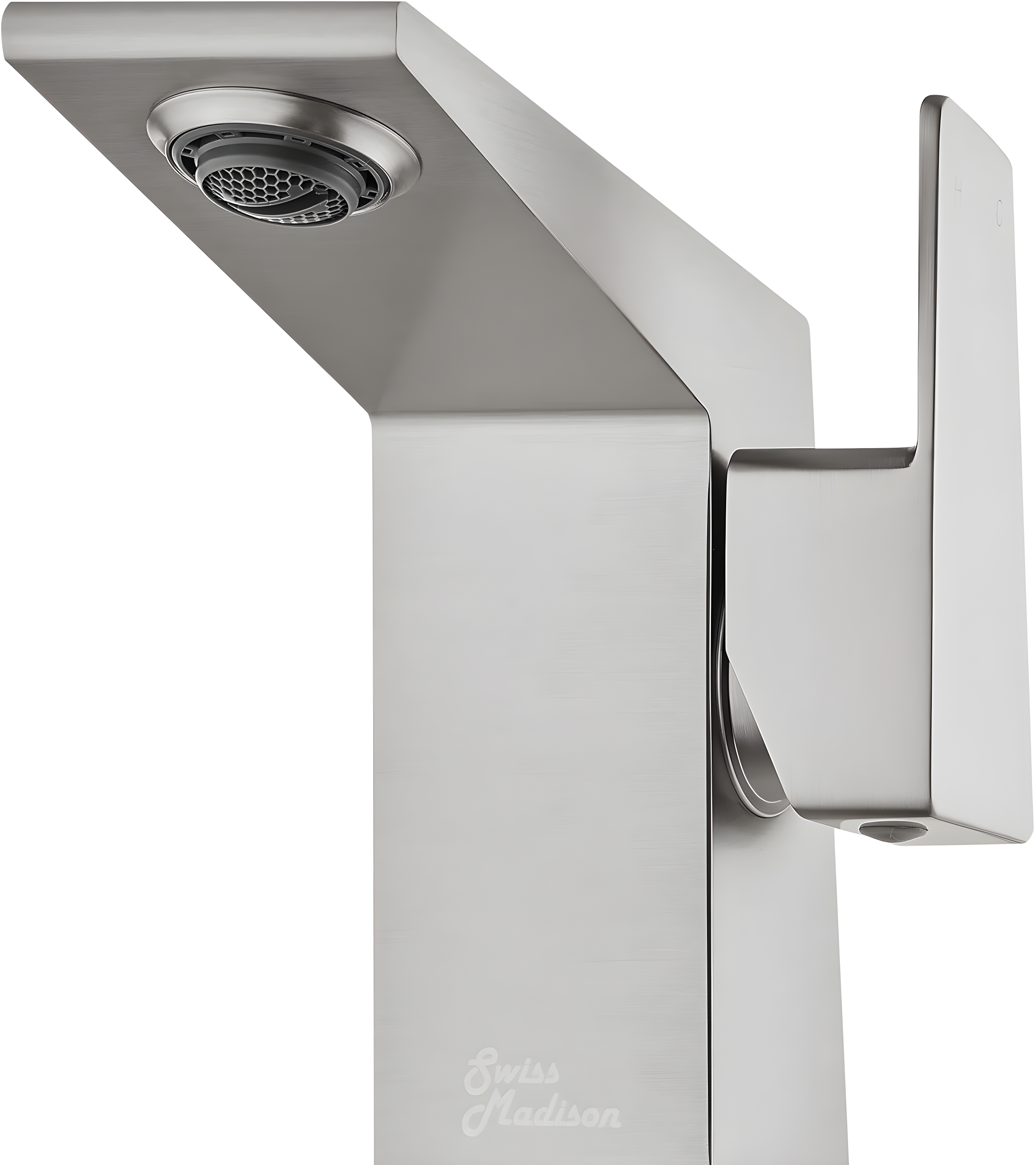 Carre Single Hole, Single-Handle, Bathroom Faucet