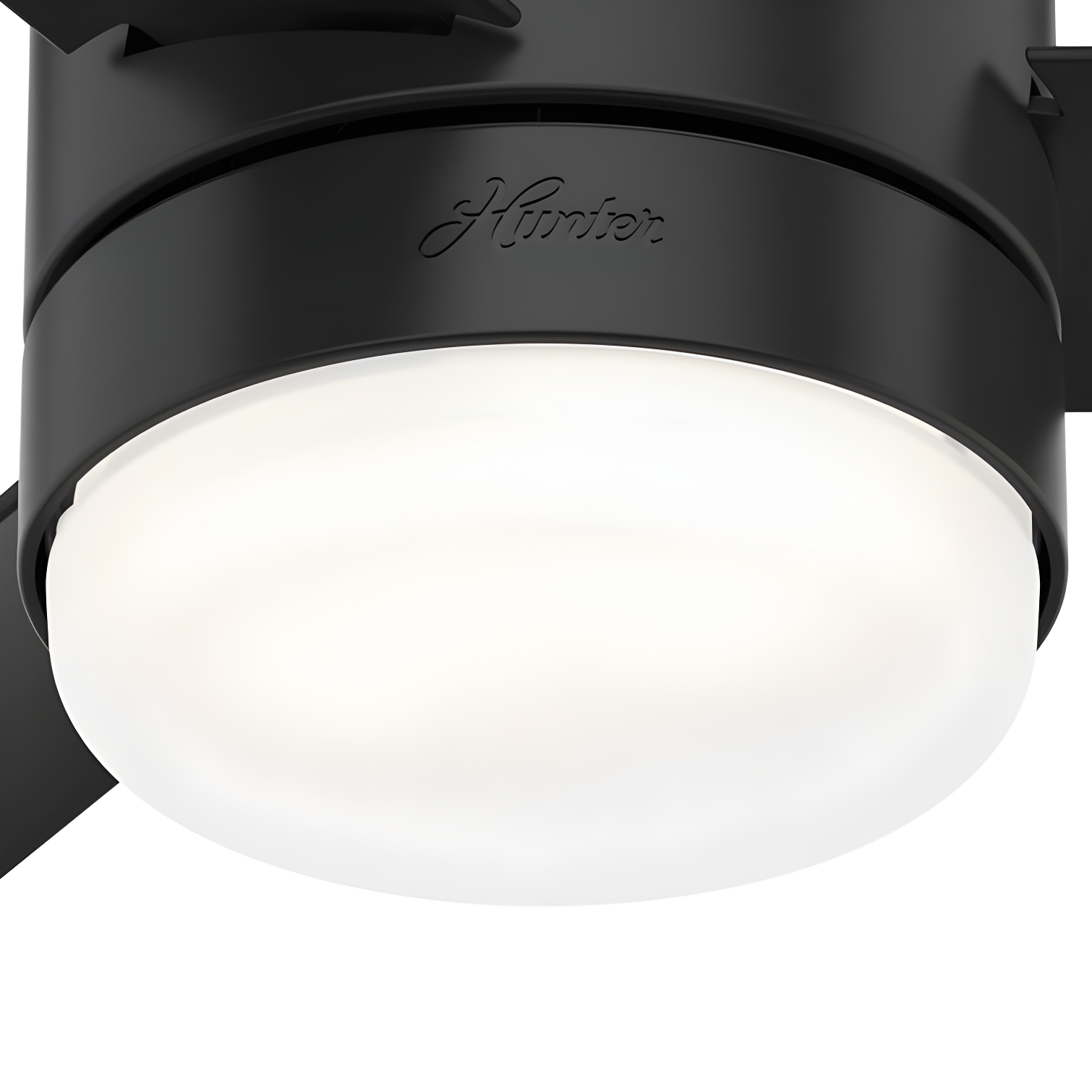 44" Gilmour 3 - Blade Outdoor Flush Mount Ceiling Fan with Remote Control and Light Kit Included
