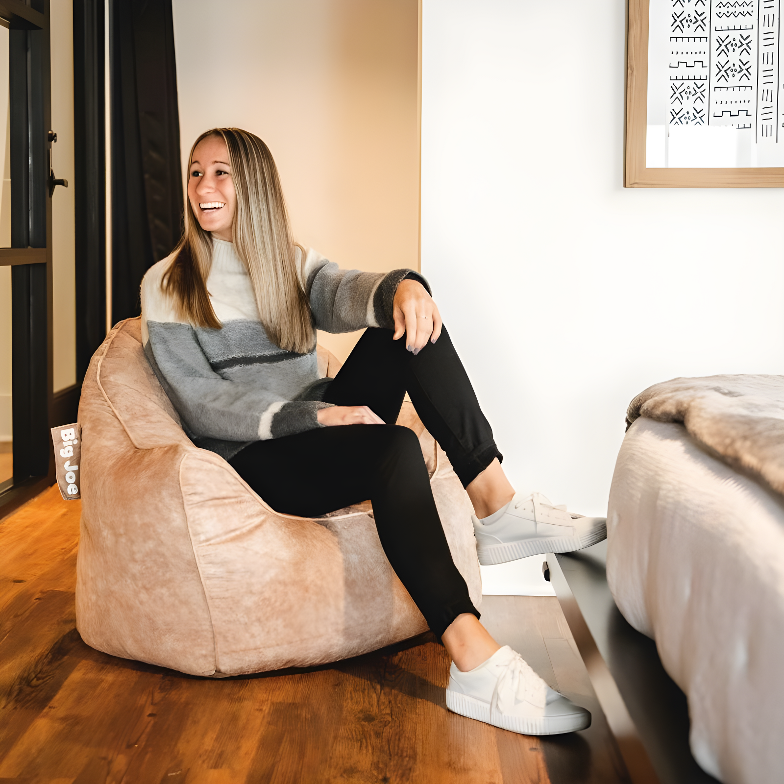 Big Joe Hug Bean Bag Chair for Teens & Adults