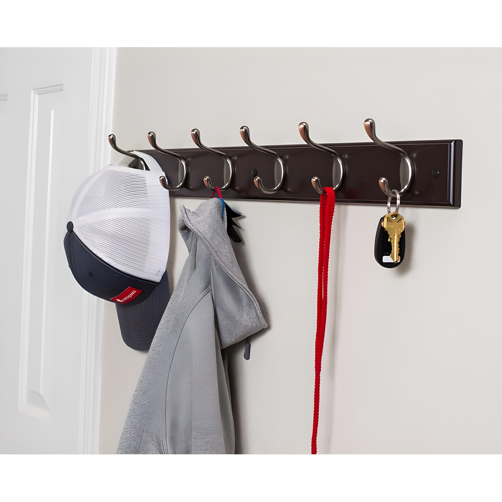 BirdRock Home Wall 6 - Hook Wall Mounted Coat Rack