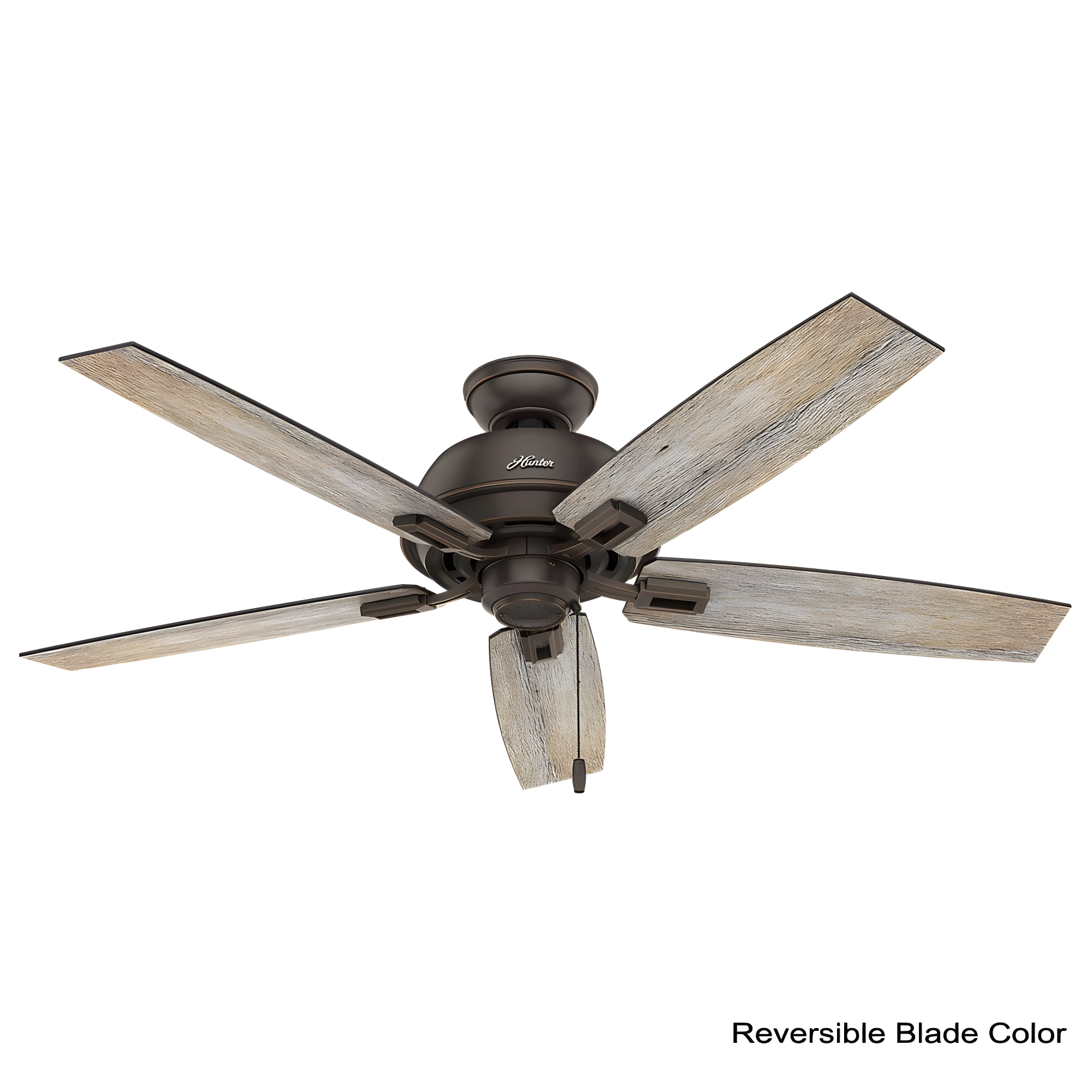 52" Donegan 5 - Blade Standard Ceiling Fan with Pull Chain and Light Kit Included