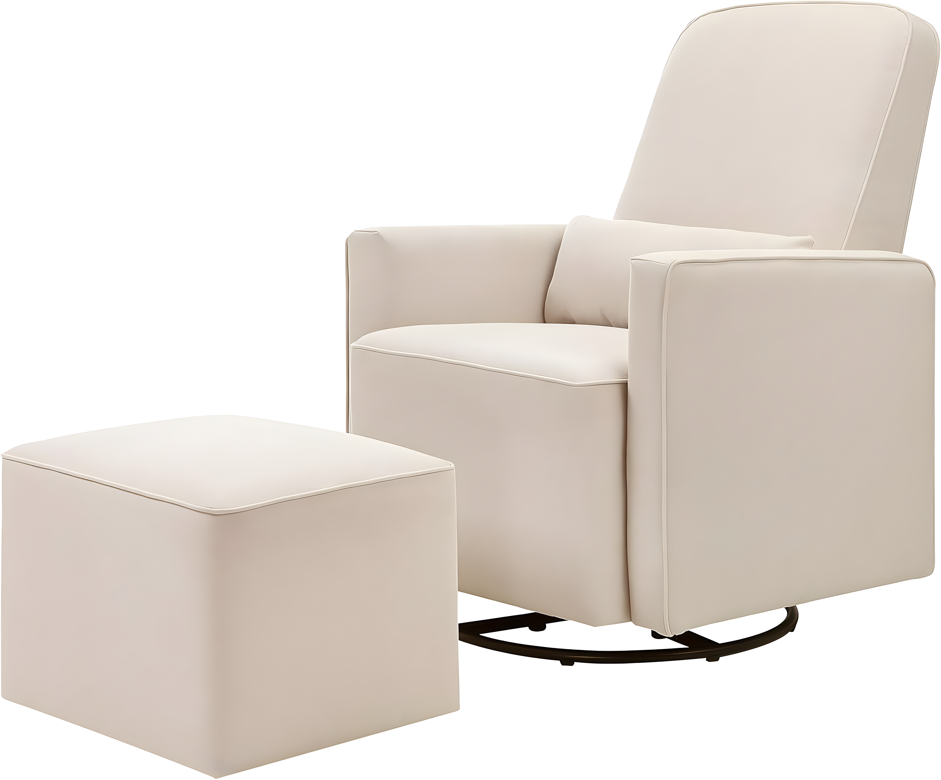 daVinci Olive Swivel Glider with Ottoman & Reviews | Wayfair