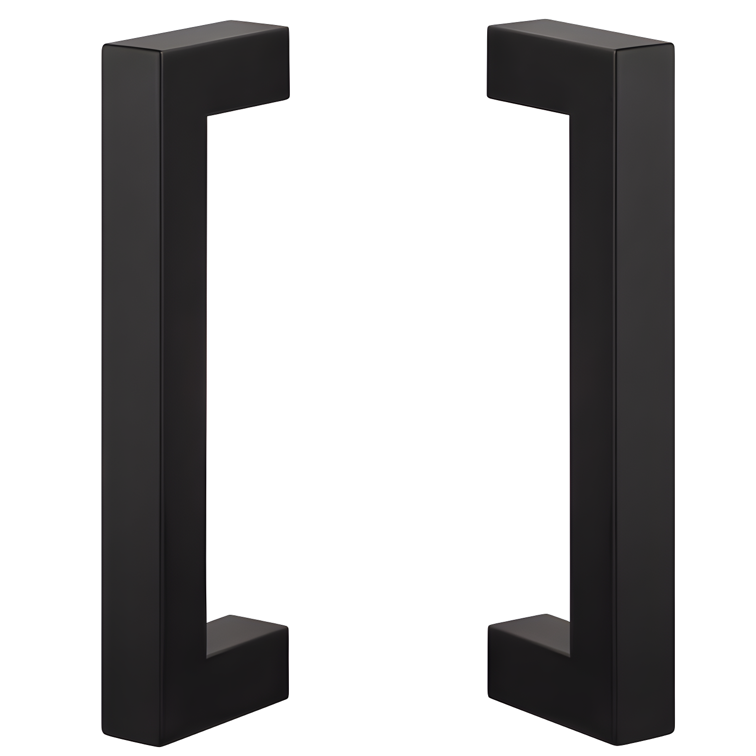 Sure-Loc Hardware Barn Door Handle, 9", Square, 2-sided (Set of 2)