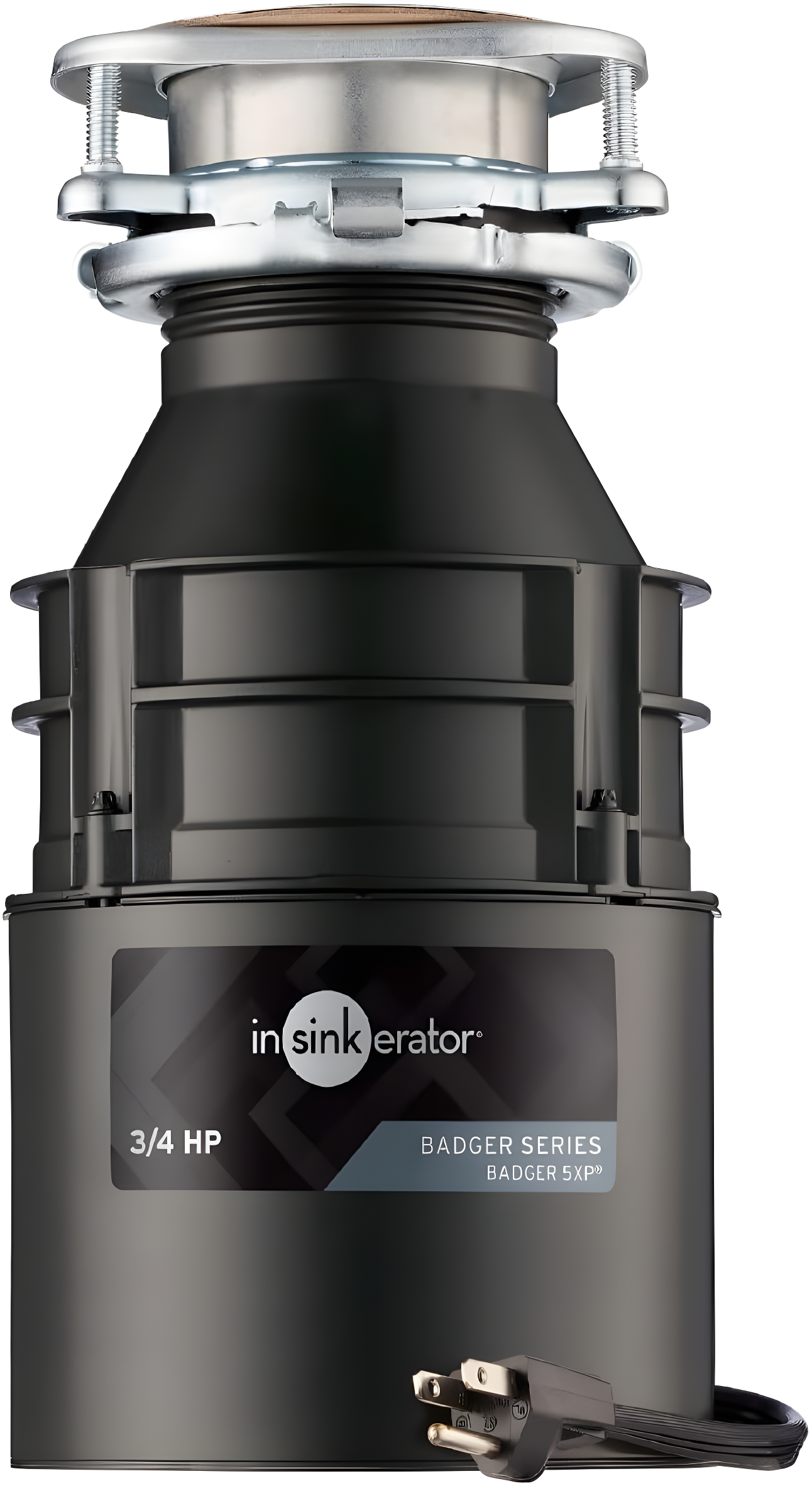 Badger 5XP 3/4 HP Continuous Feed Garbage Disposal