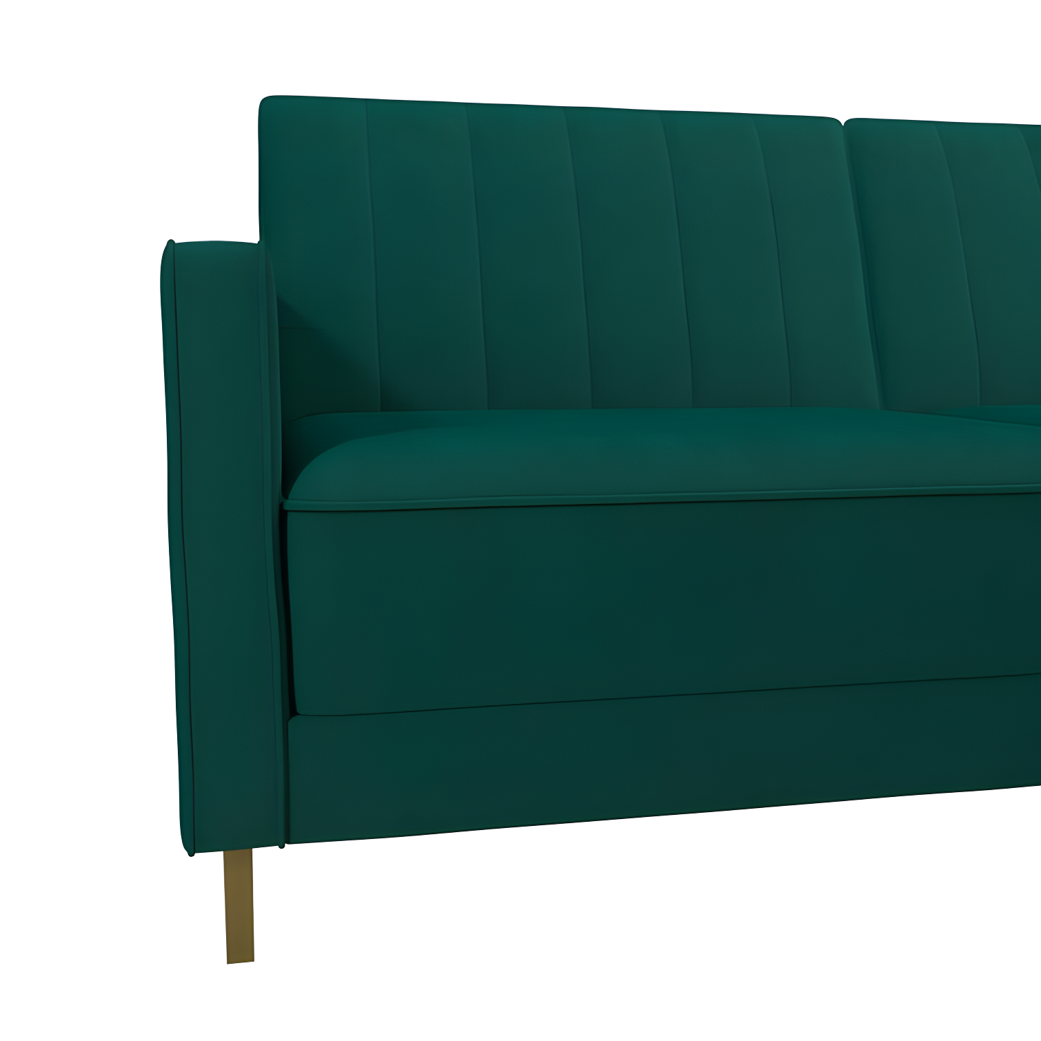 Skylar Full / Double 77'' Velvet Tufted Convertible Sofa