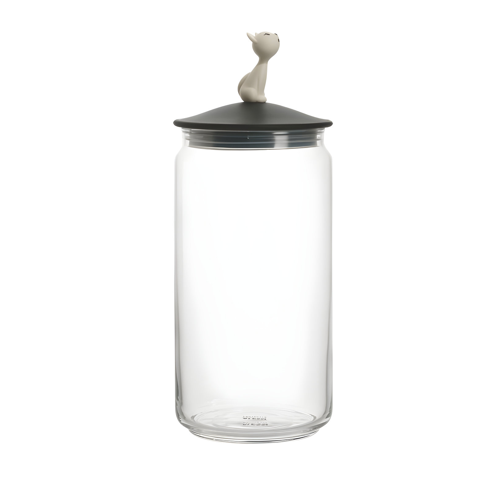 Alessi Miò 1.6 Lb. Pet Treat Jar With Snap On Lid