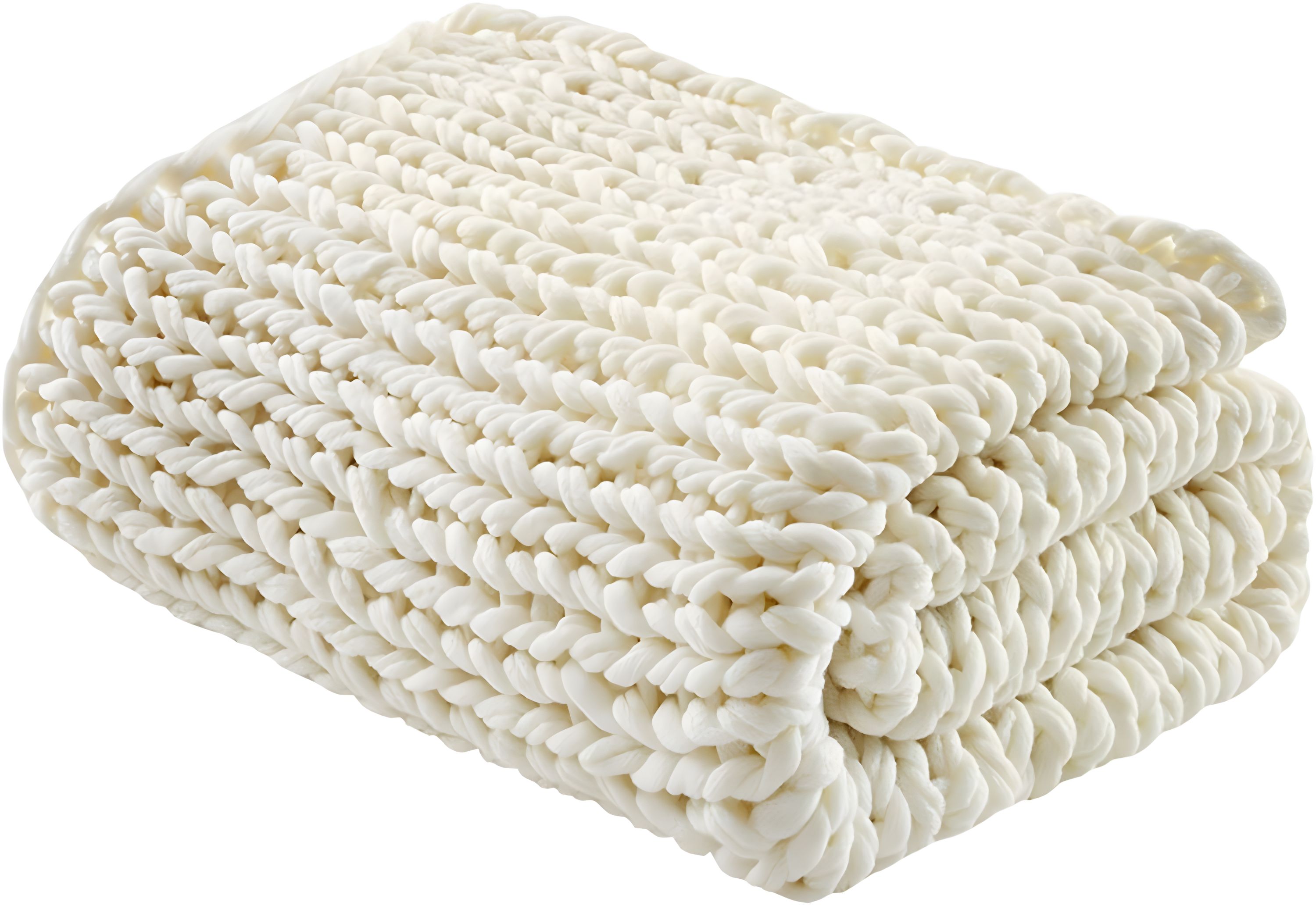 Kelly Clarkson Home Madison Hand Made Chunky Double Knit Throw Blanket