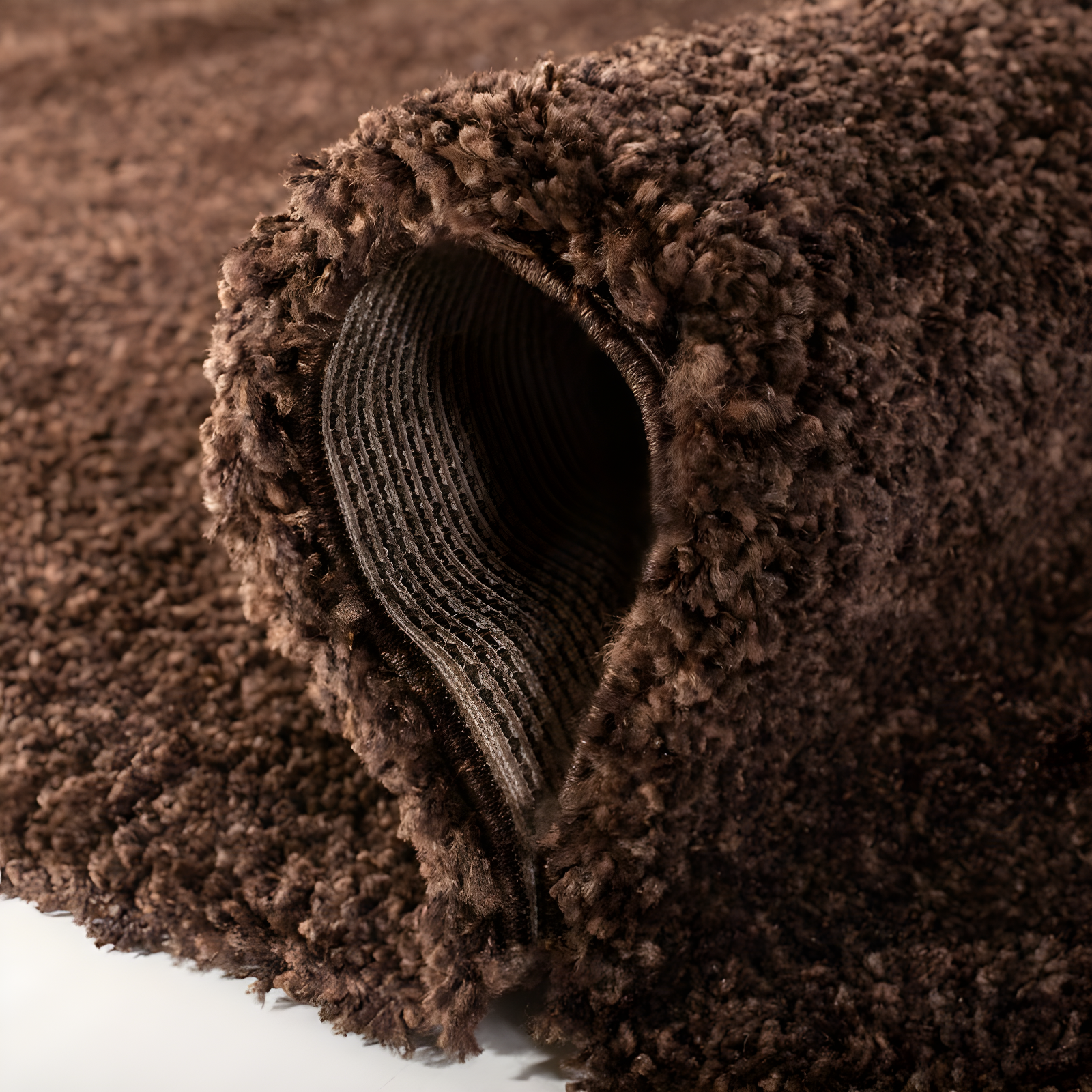 Shag SG151 Power Loomed Indoor Area Rug - Brown - 5'3"x7'6" - Safavieh.