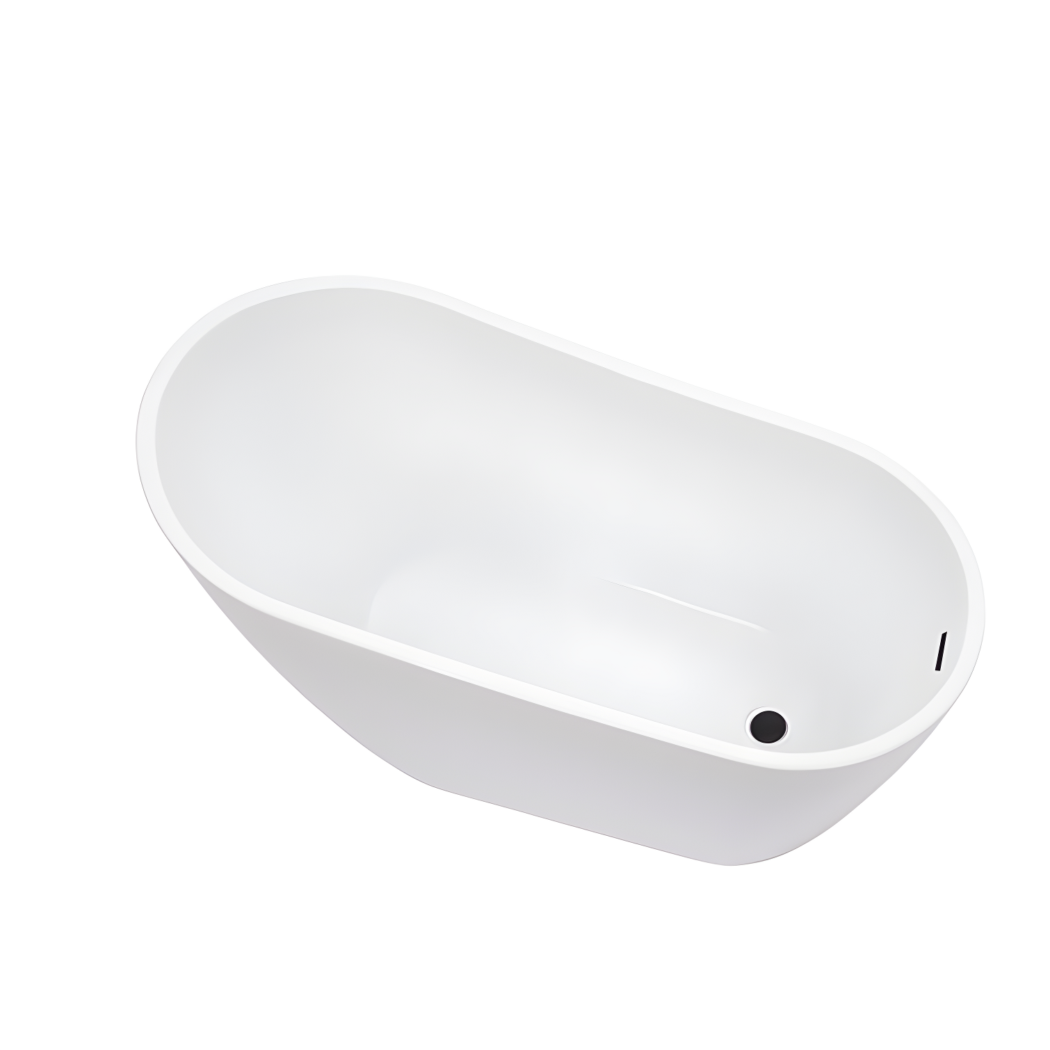 Cora 67" x 32" Freestanding Acrylic Bathtub