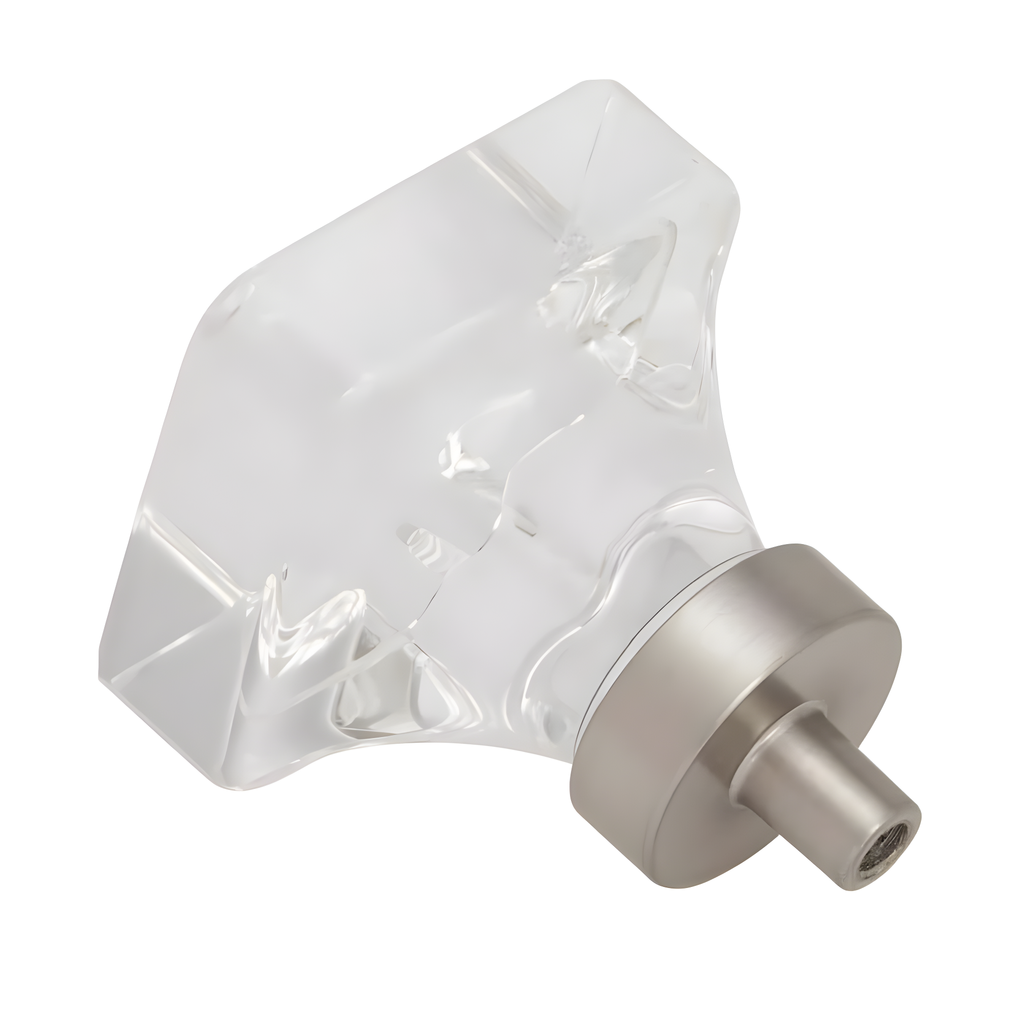 Glacio 1 3/8" Length Square Knob