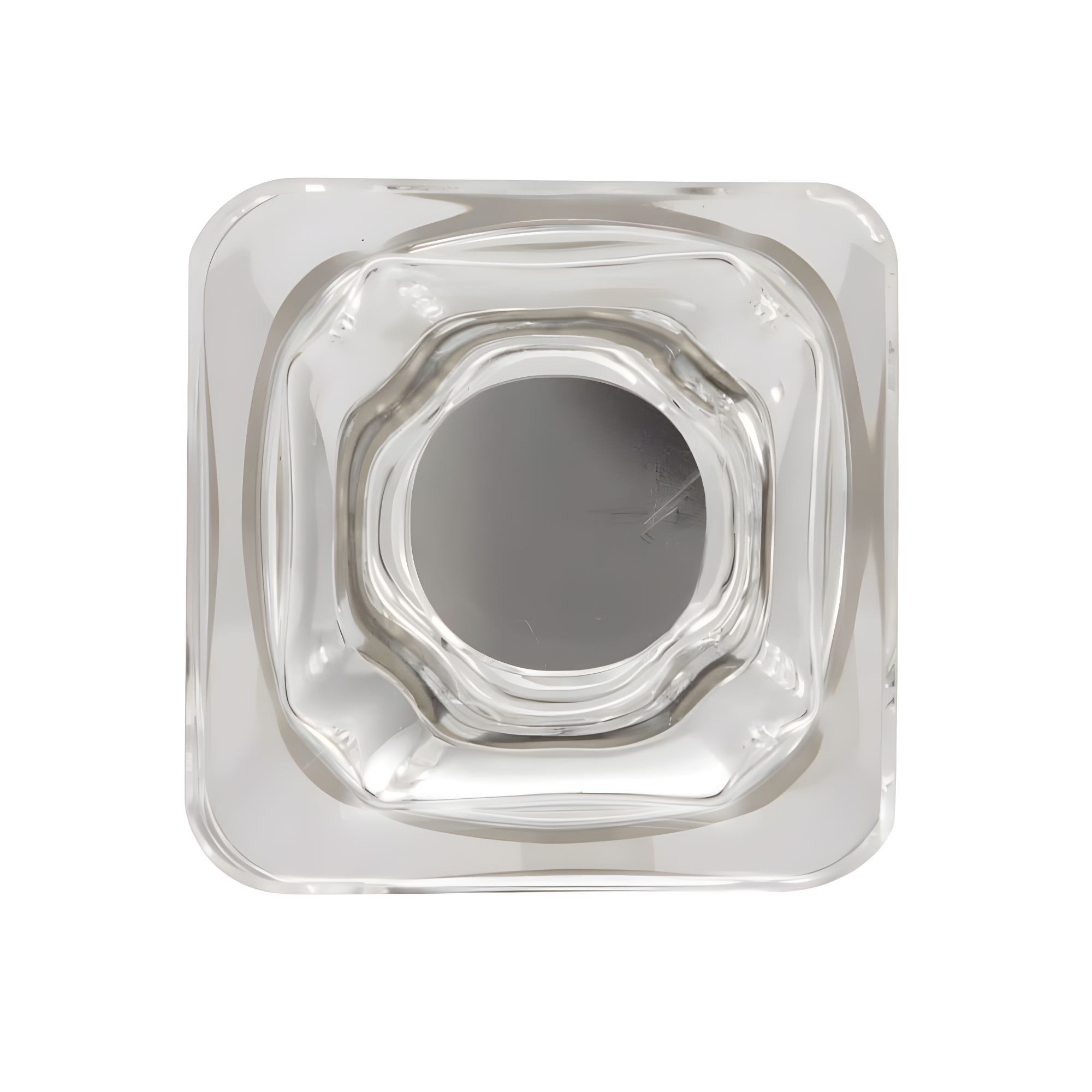 Glacio 1 3/8" Length Square Knob