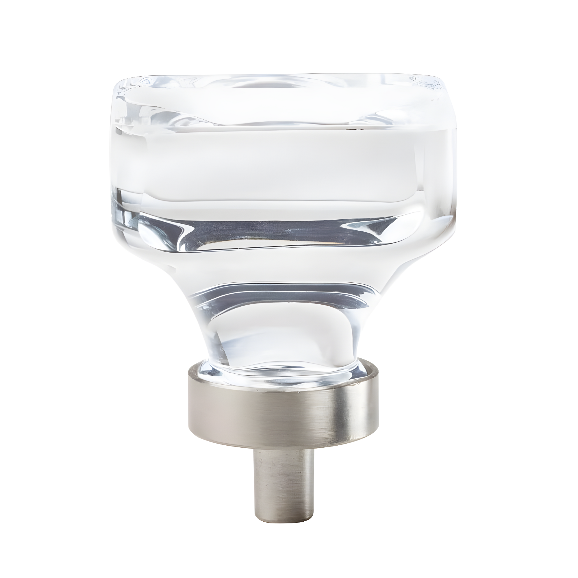 Glacio 1 3/8" Length Square Knob