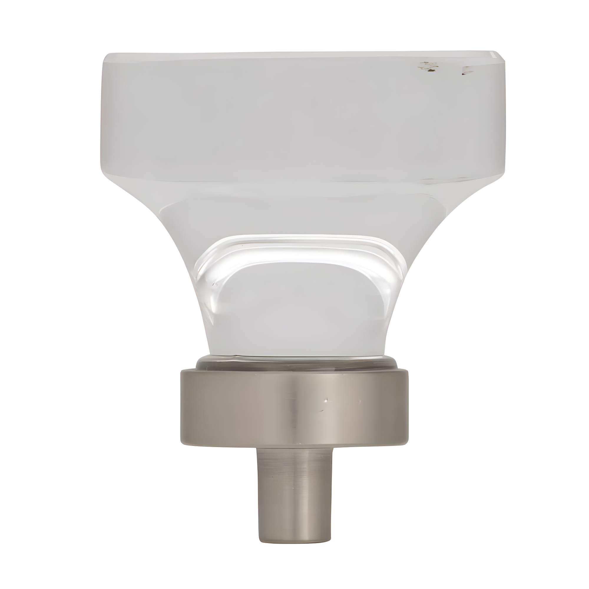 Glacio 1 3/8" Length Square Knob