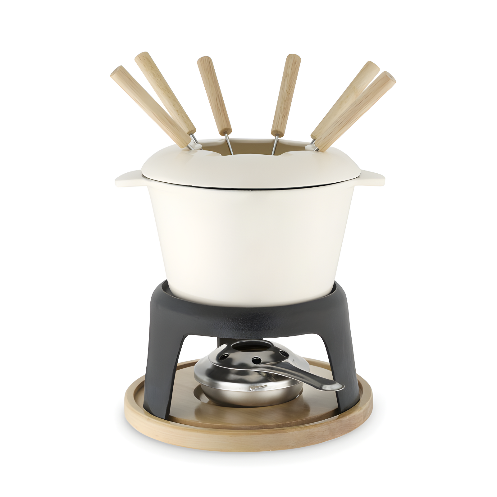 Twine Cast Iron Fondue Set