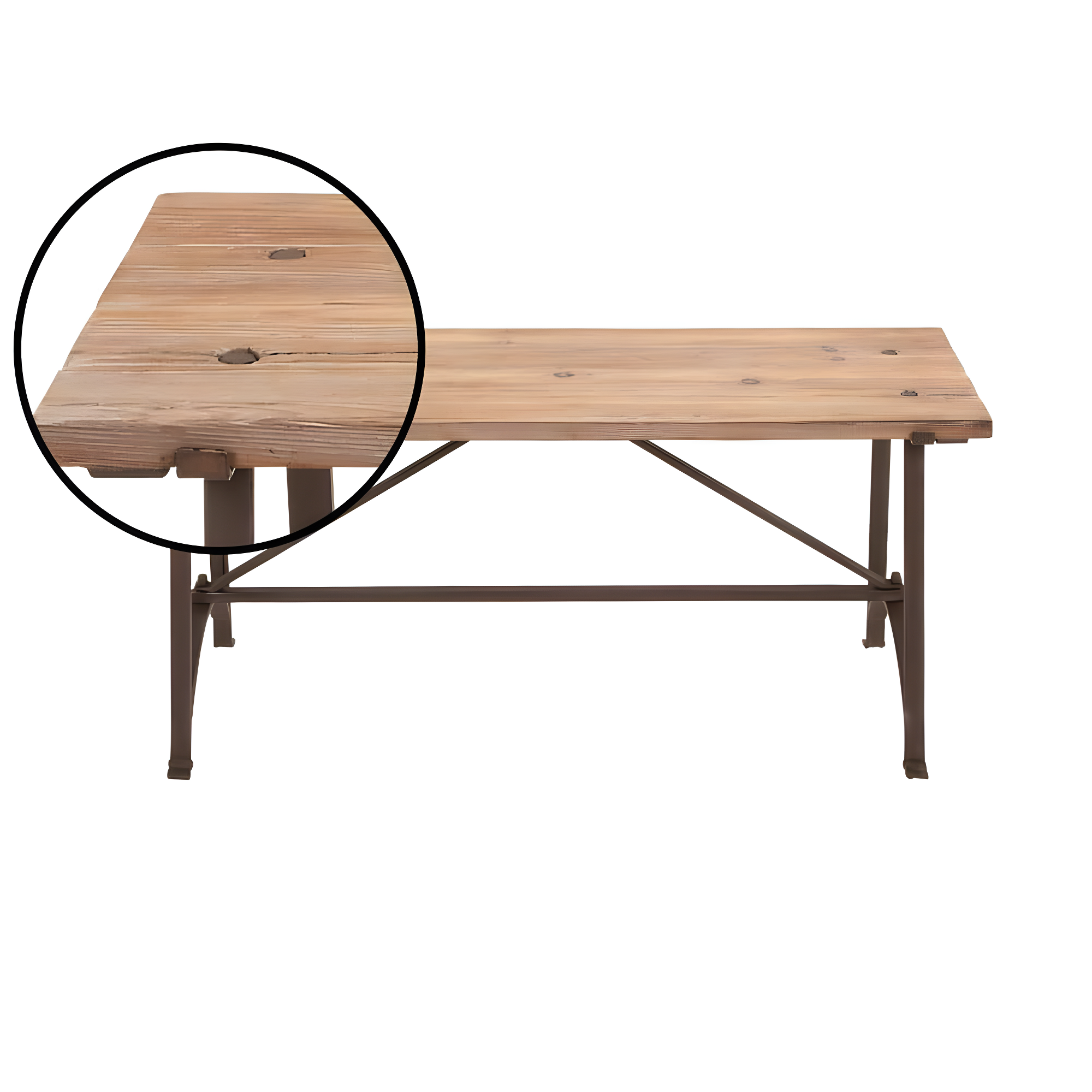 Millwood Pines Doucet Solid Wood Bench