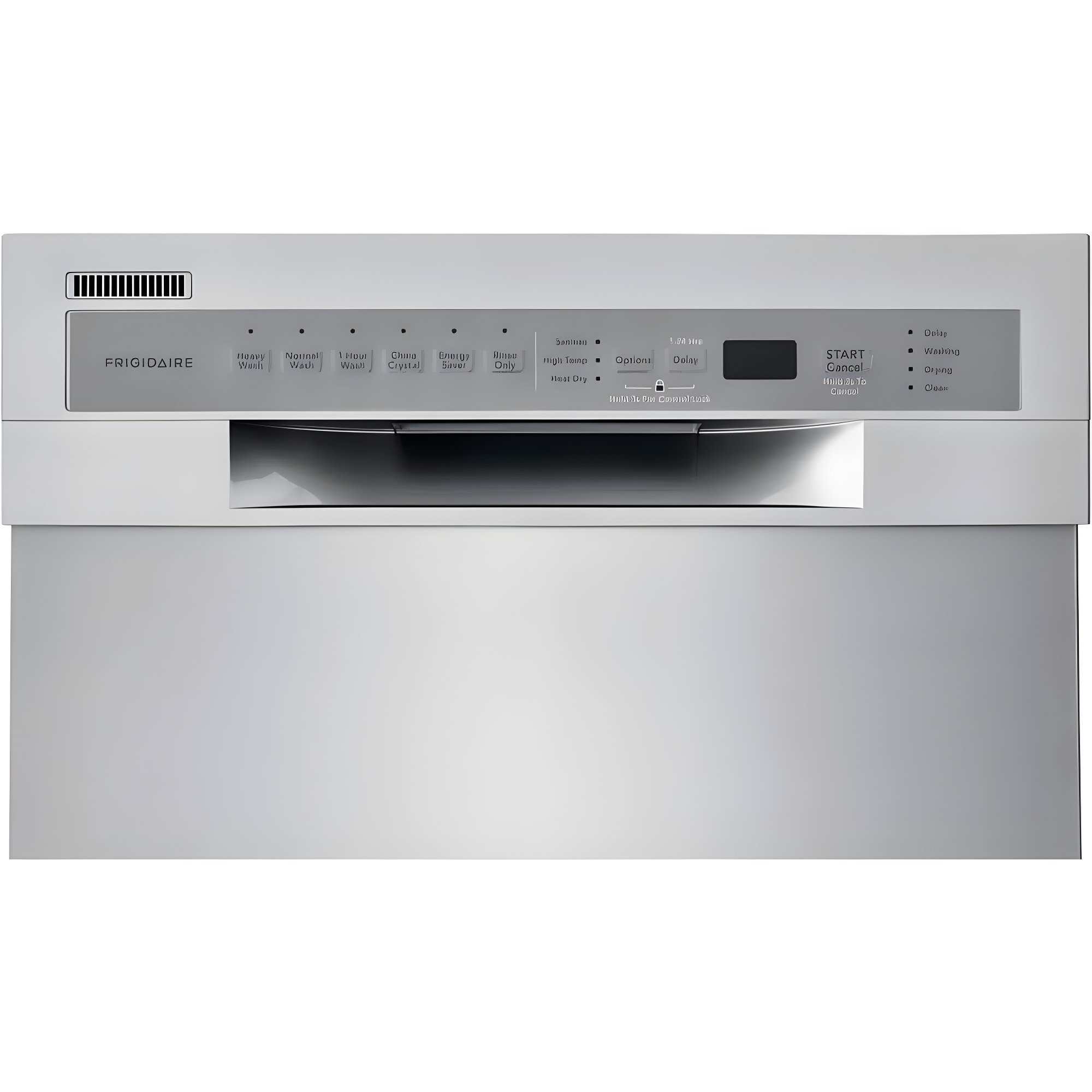 Frigidaire Frigidaire Series 18" 52 dBA Built-in Full Console Dishwasher with Cycle Status Indicators FFBD1831US