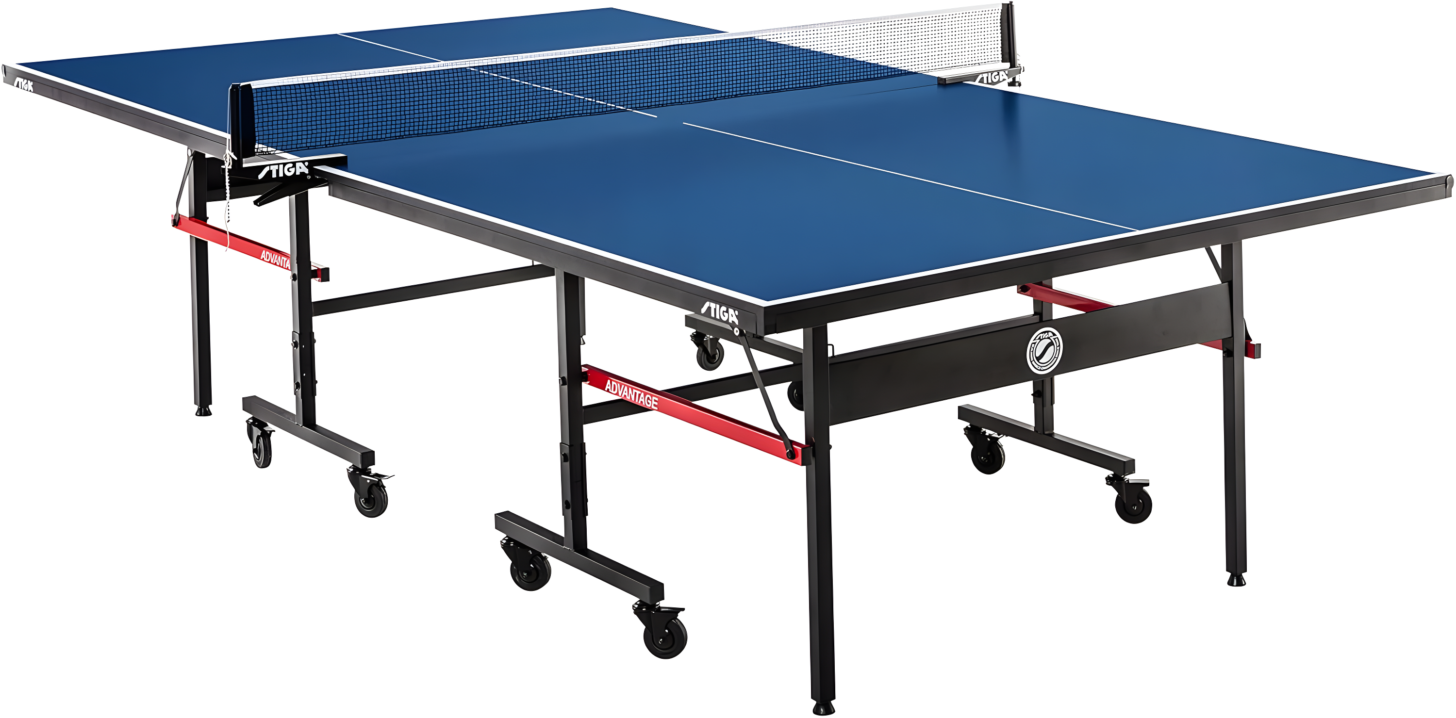 STIGA STIGA Advantage Competition-Ready Indoor Table Tennis Table - 95% Preassembled Out of the Box