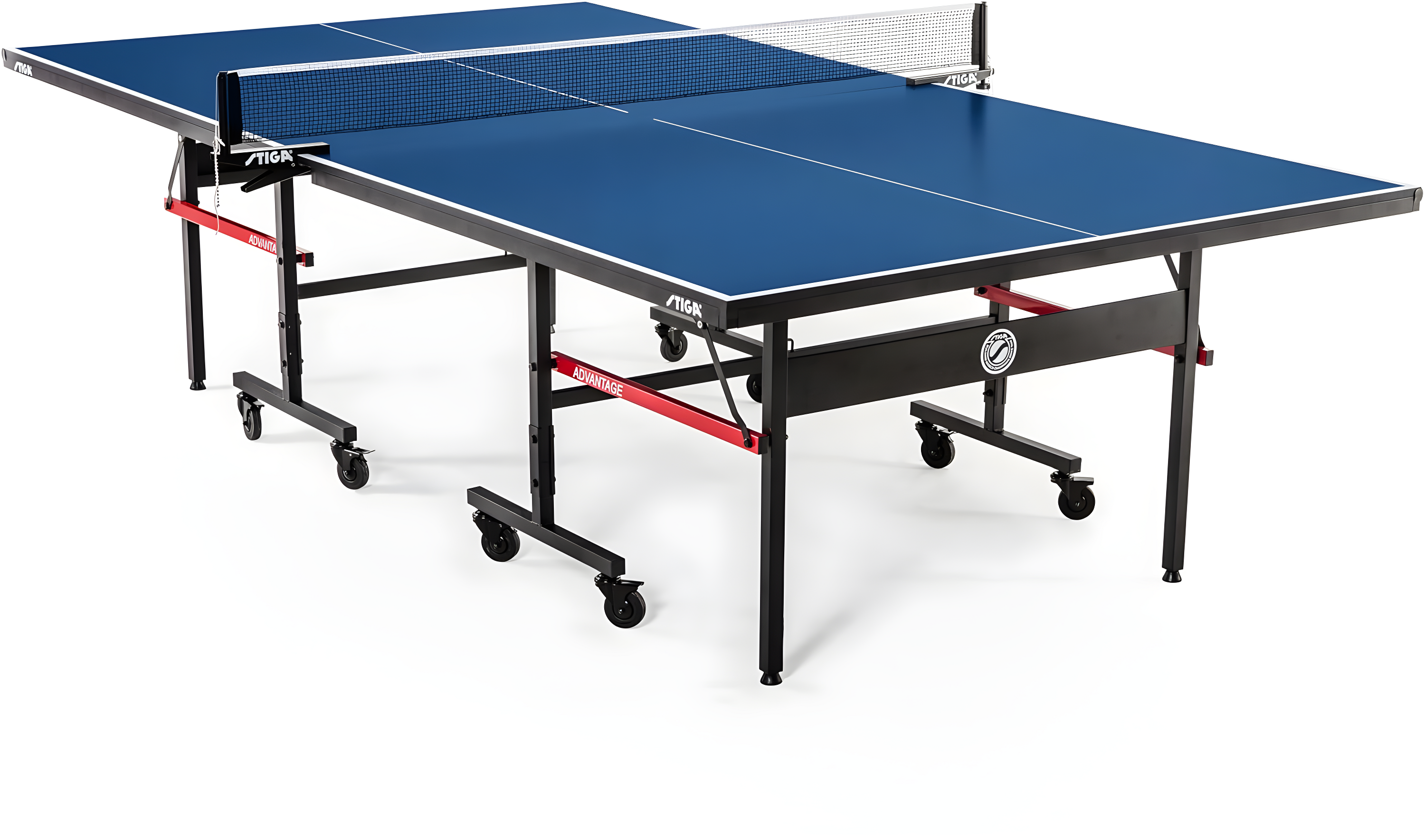 STIGA STIGA Advantage Competition-Ready Indoor Table Tennis Table - 95% Preassembled Out of the Box