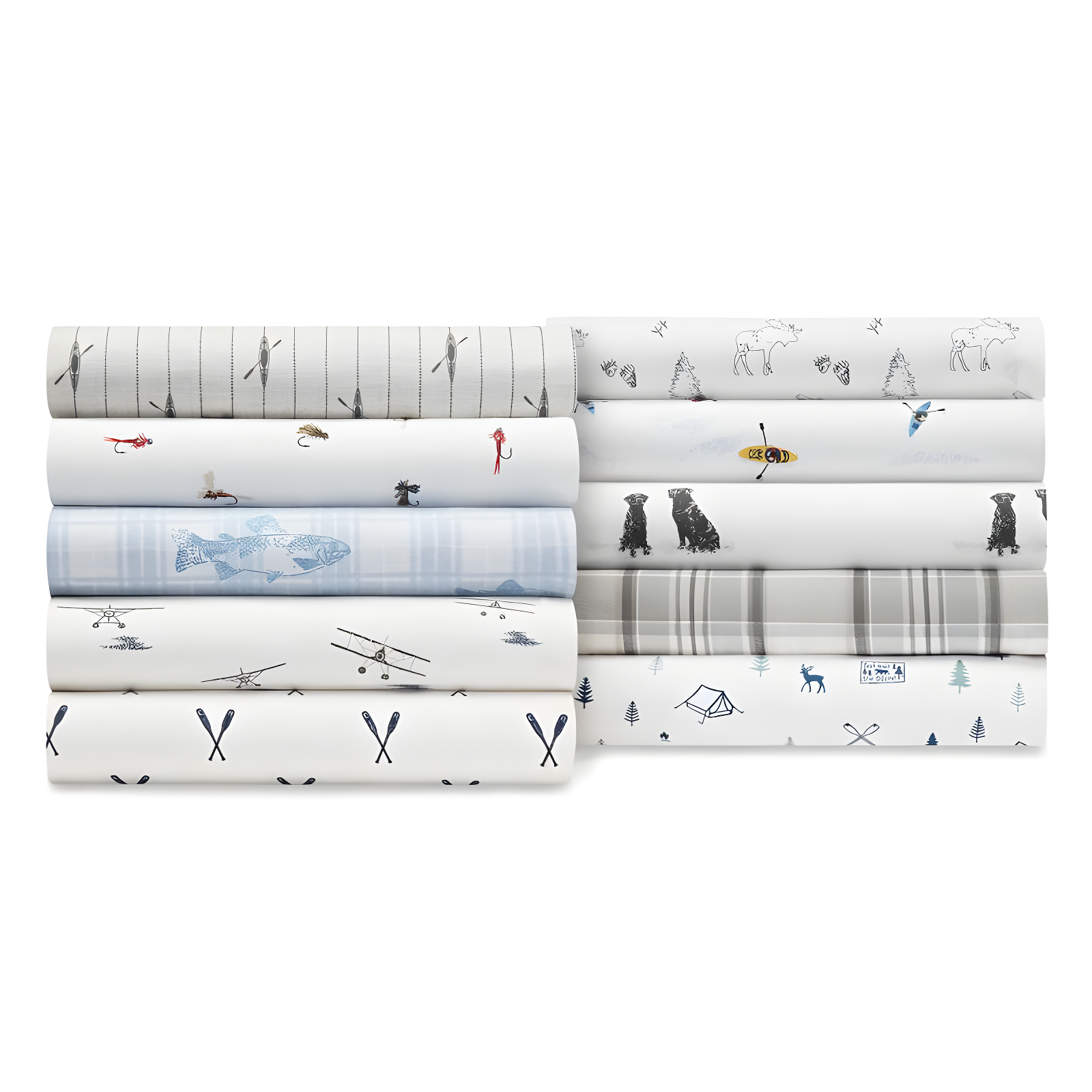 Eddie Bauer Eddie Bauer Printed Cotton Percale Sheet Sets