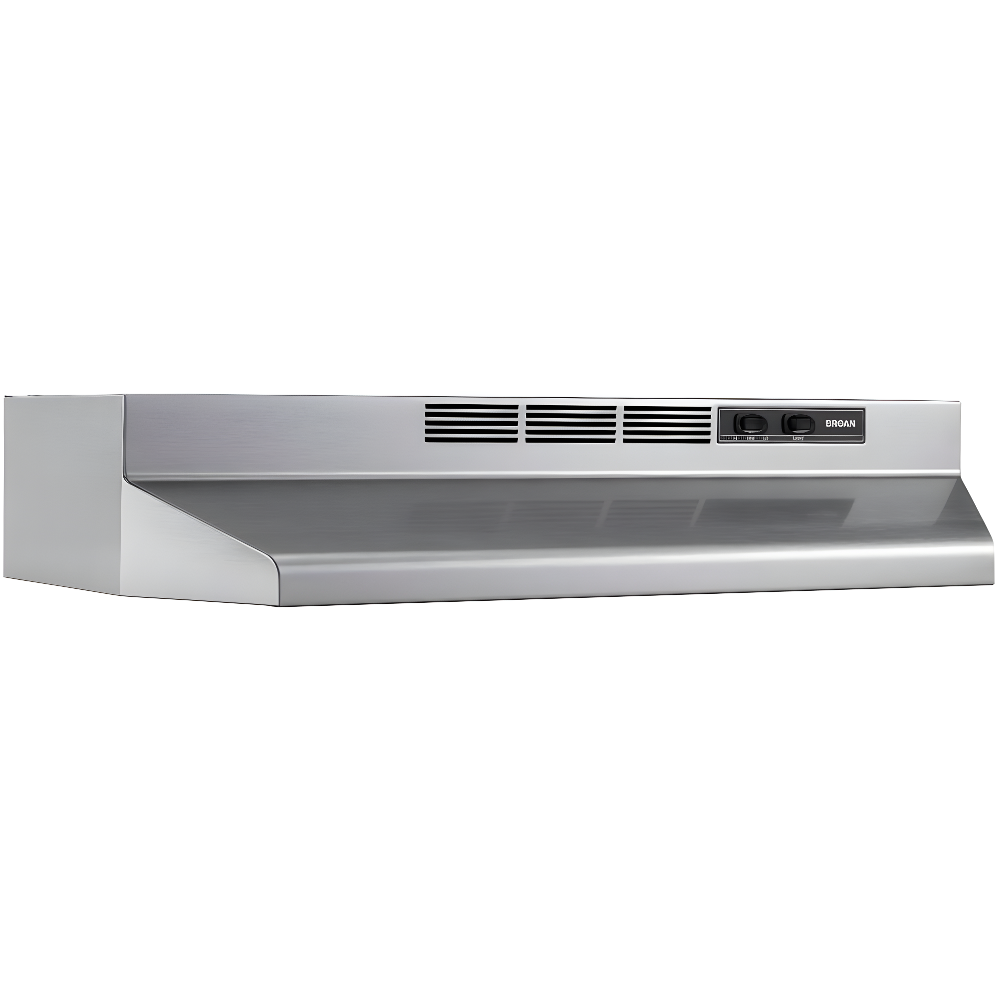 Broan NuTone Broan® 30-Inch Ductless Under-Cabinet Range Hood, Stainless Finish with PrintGuard 4130SF