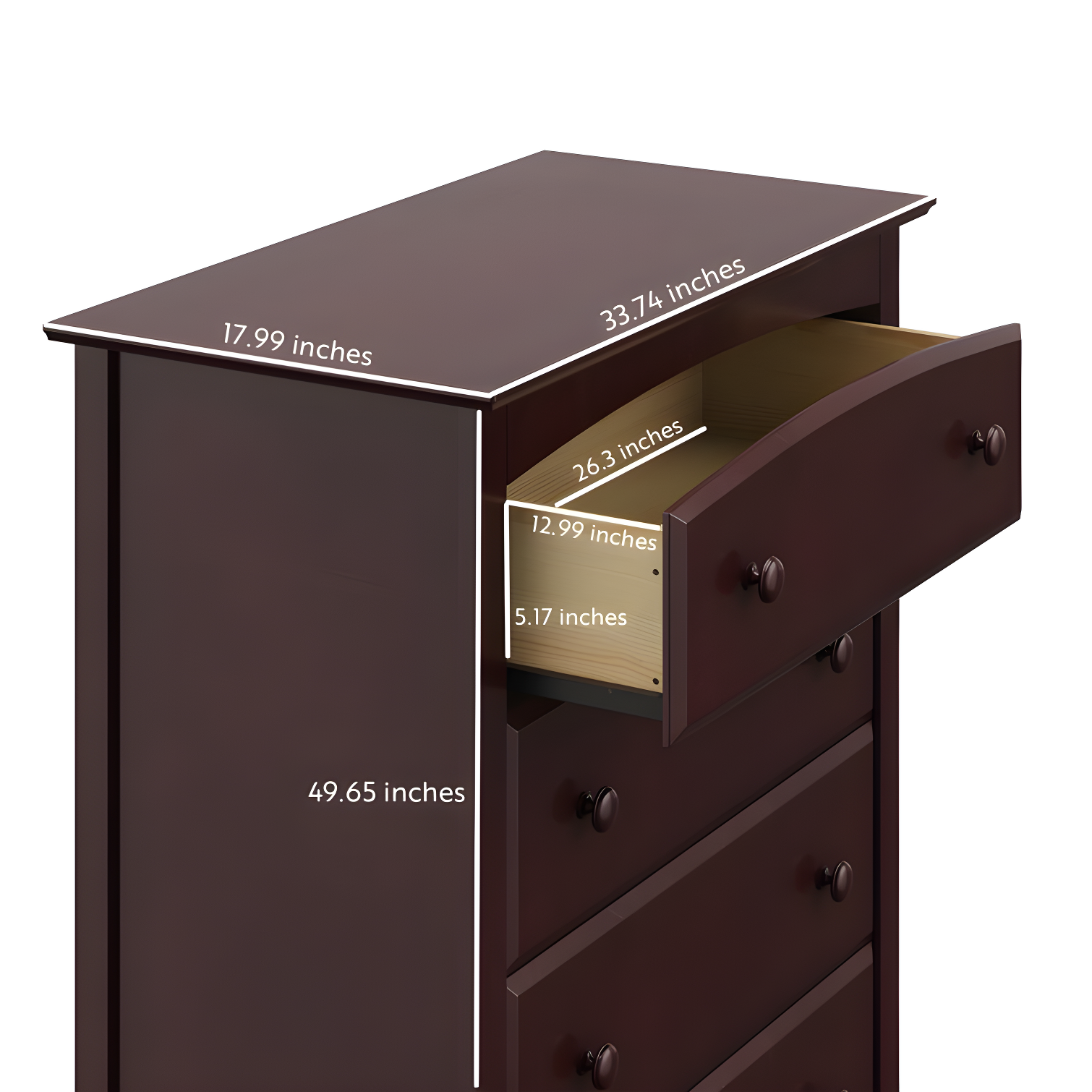 Kenton 5 Drawer Chest