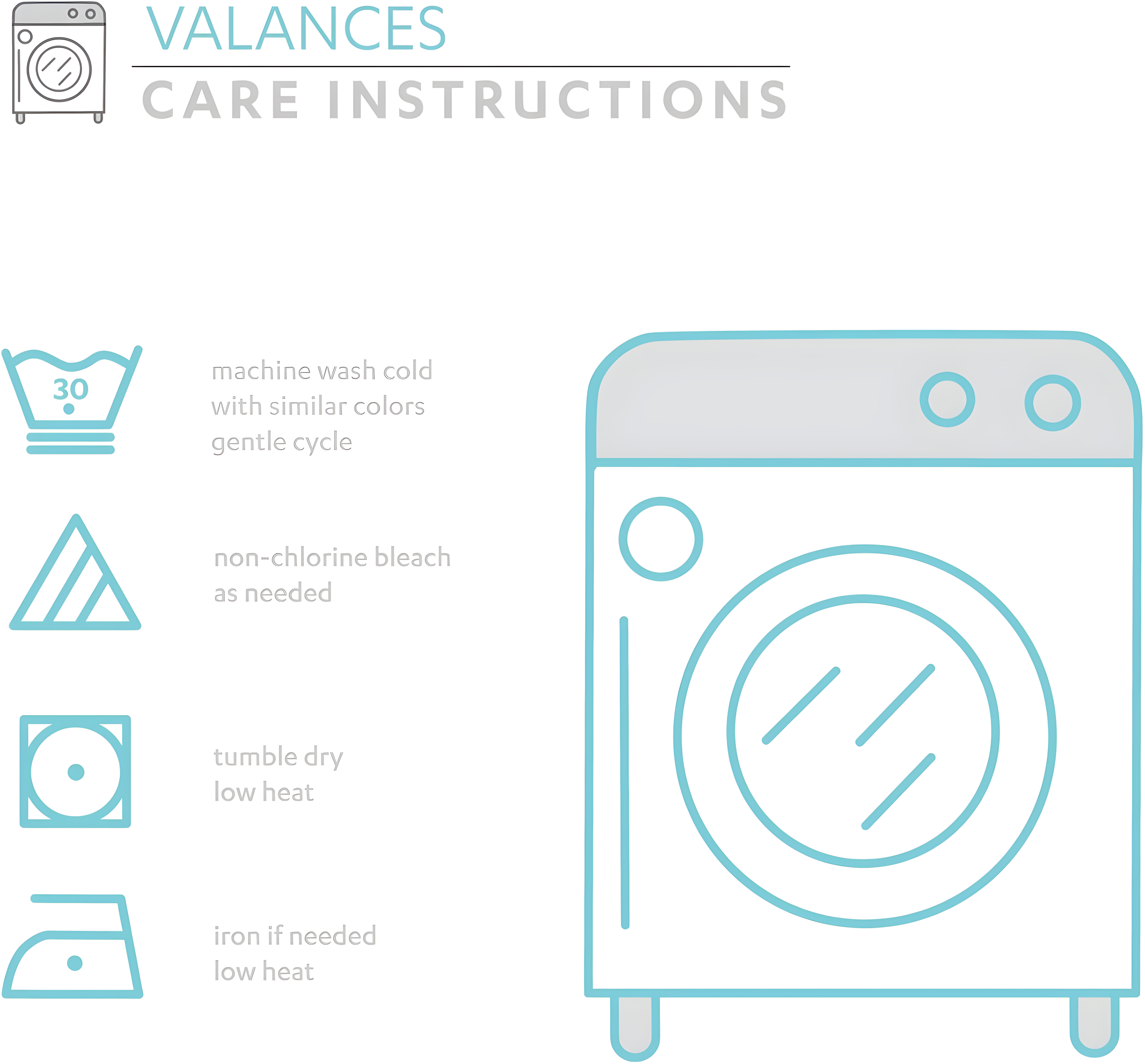 Lush Decor Rowley Birds Room Darkening 18" x 52" + 2" Header Animal print Blue 100% Polyester 3" Rod Pocket Single Valance