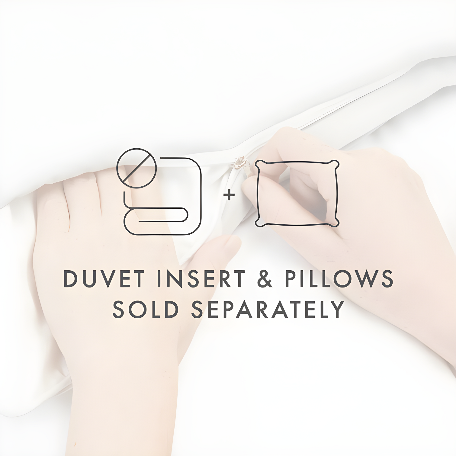 Duvet Cover Set Super Soft Microfiber Bedding in Solid Colors